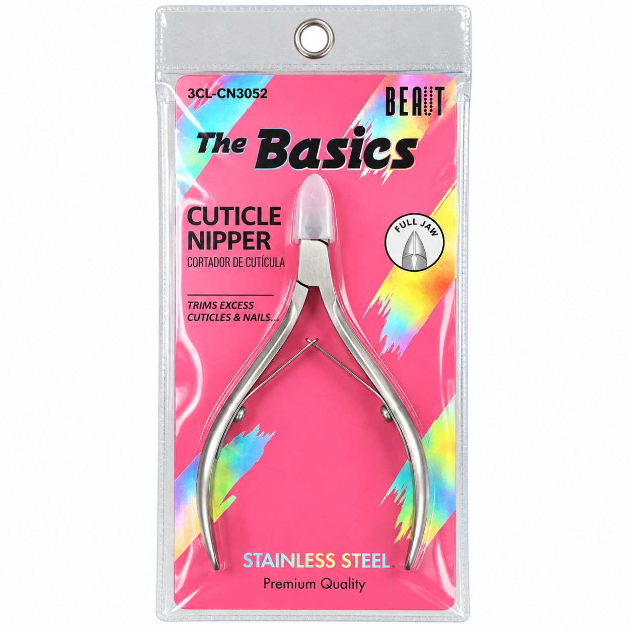 THE BASICS CUTICLE NIPPER FULL JAW 3CL-CN3052
