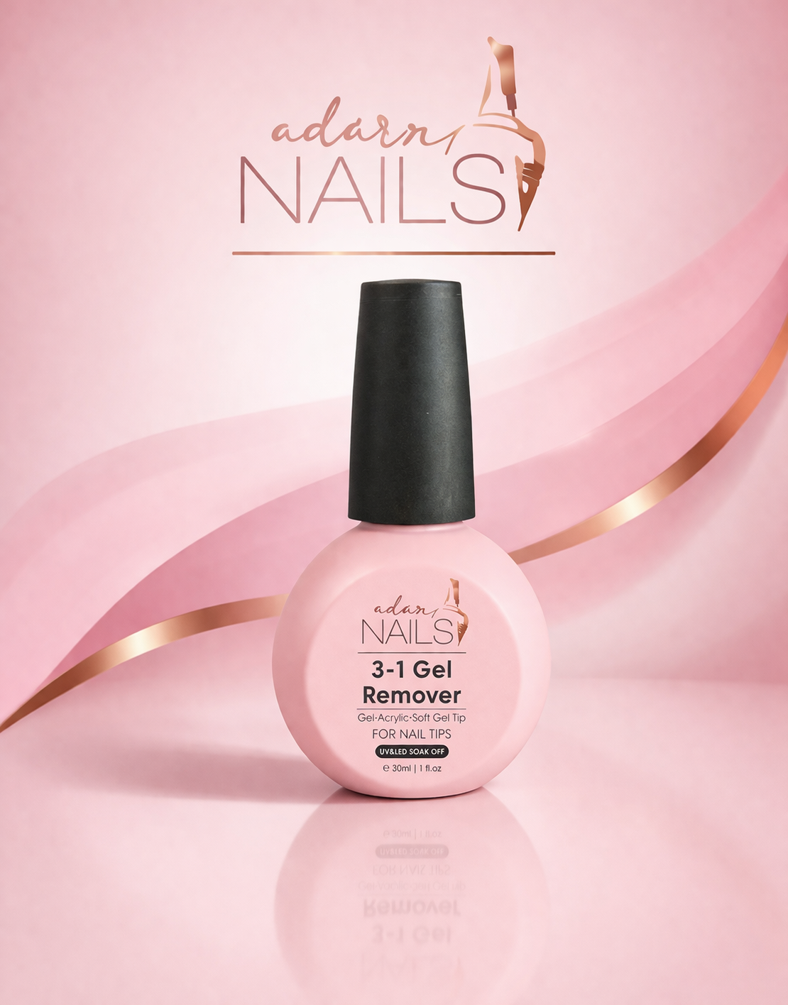 ADARA NAILS 3-1 GEL REMOVER 1.OZ