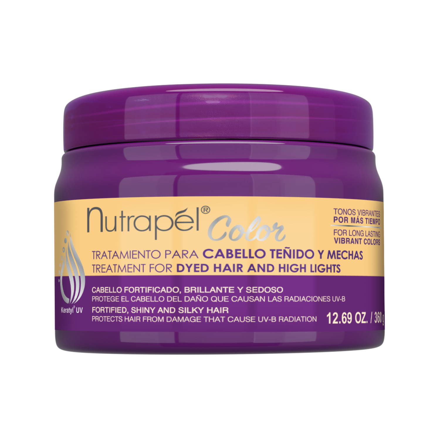 Nutrapel Color Care Mask with UV Protection 12.6 oz.