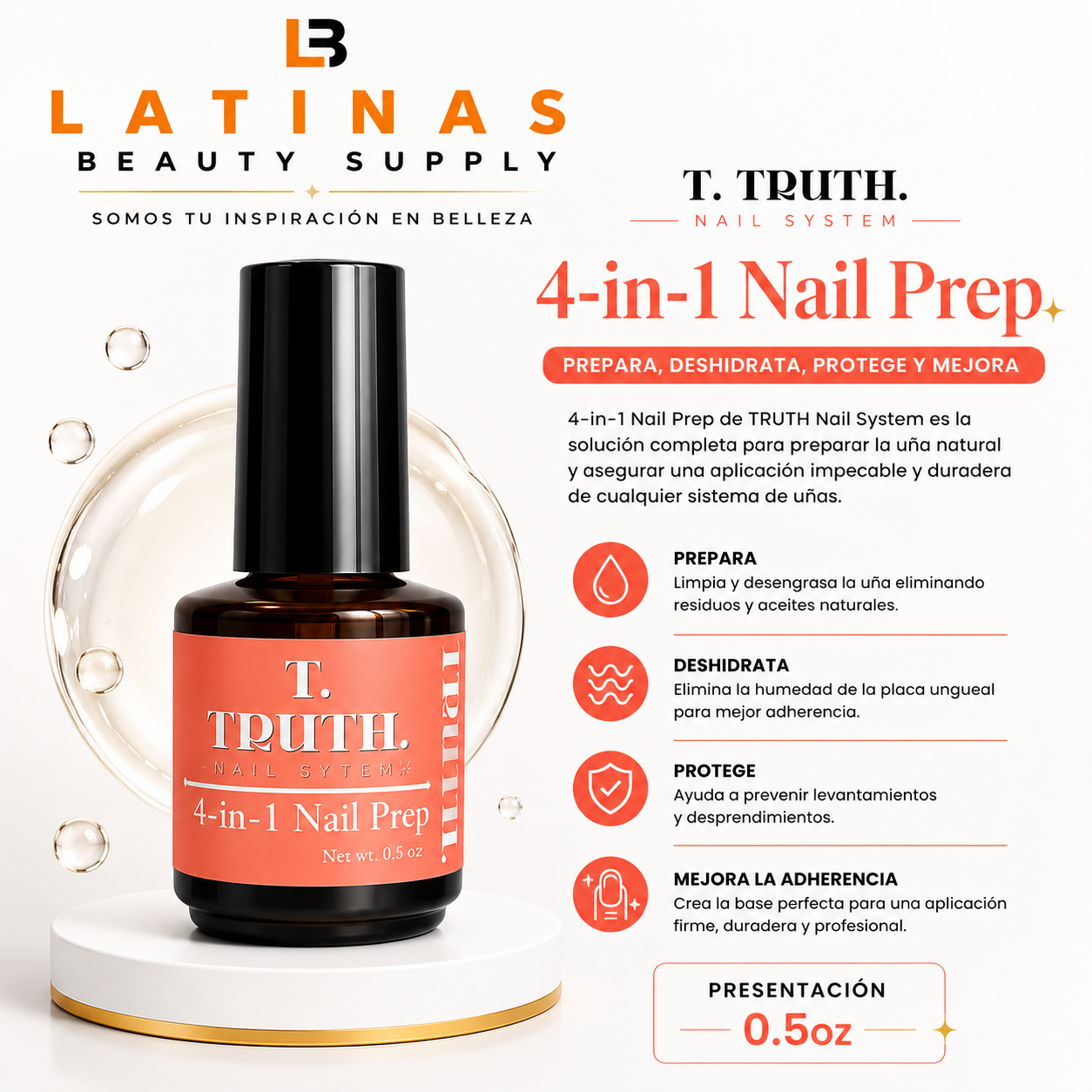 T. Truth 4-in-1 Nail Prep