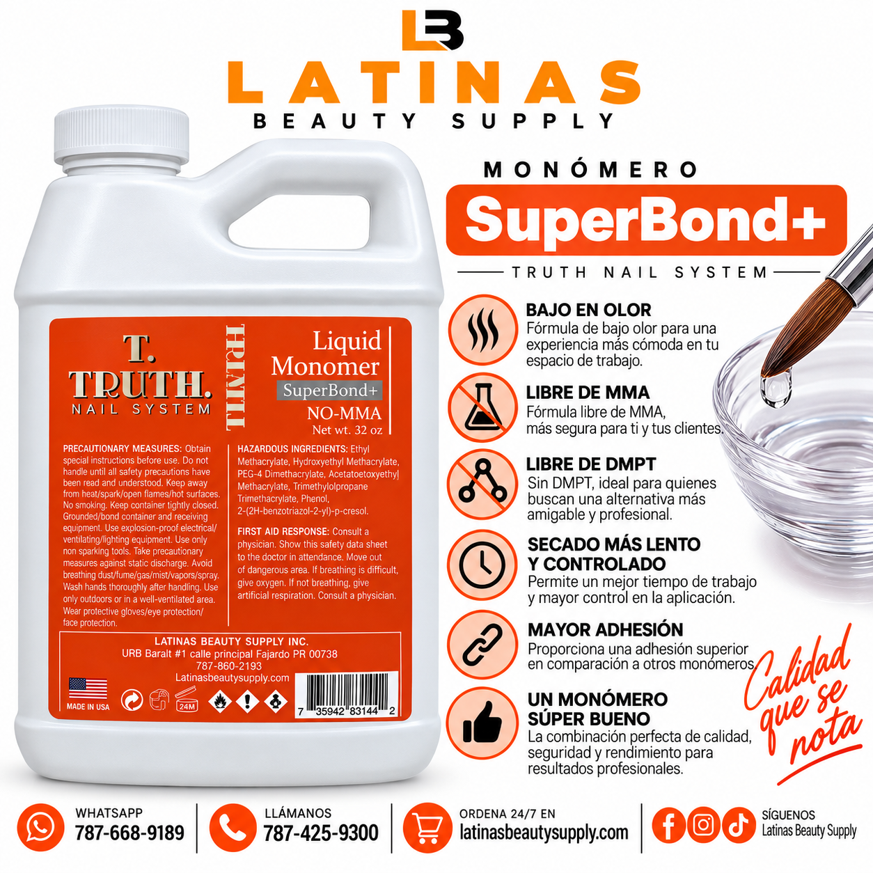 T. Truth SuperBond+ Nail System