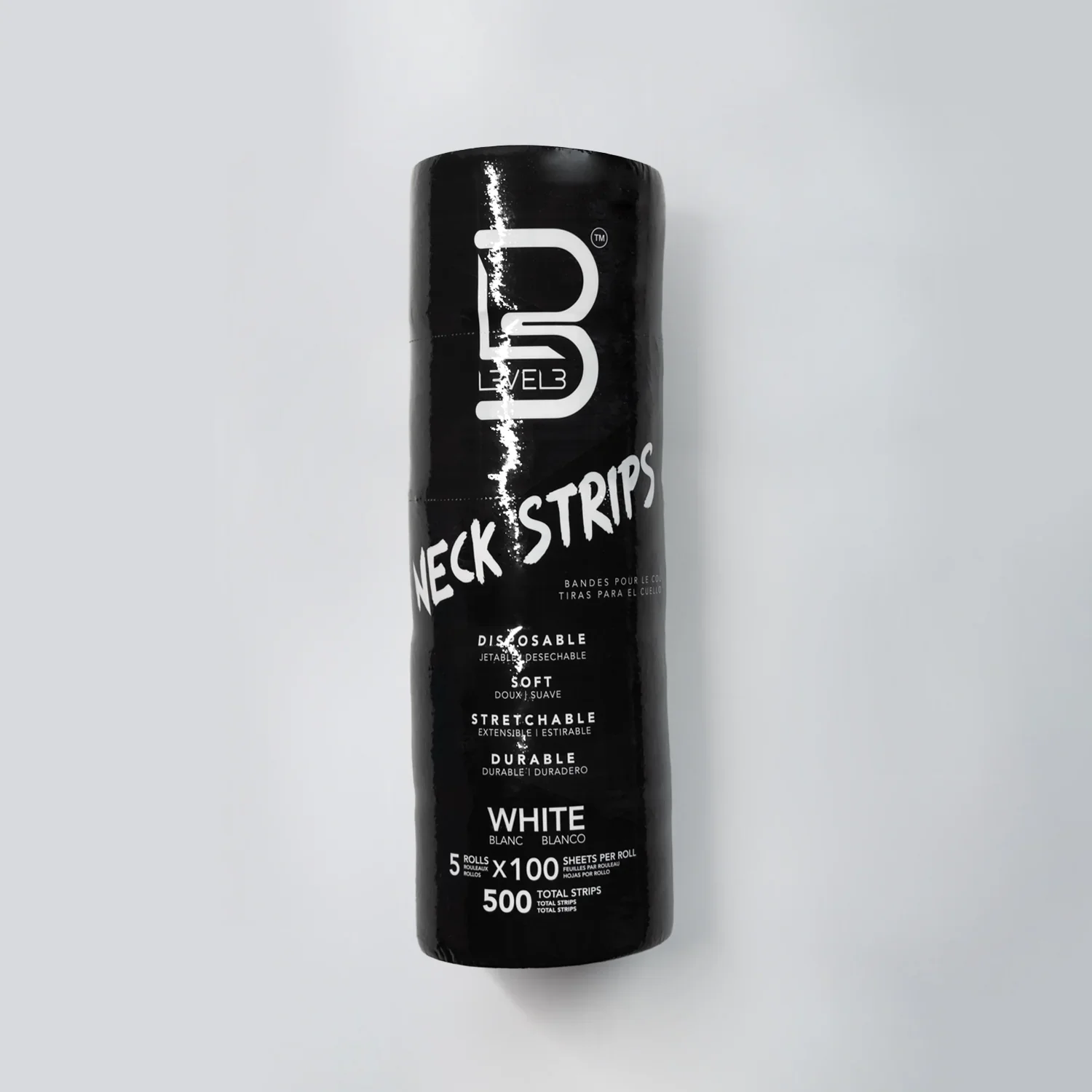 L3vel 3 Neck Paper Strips