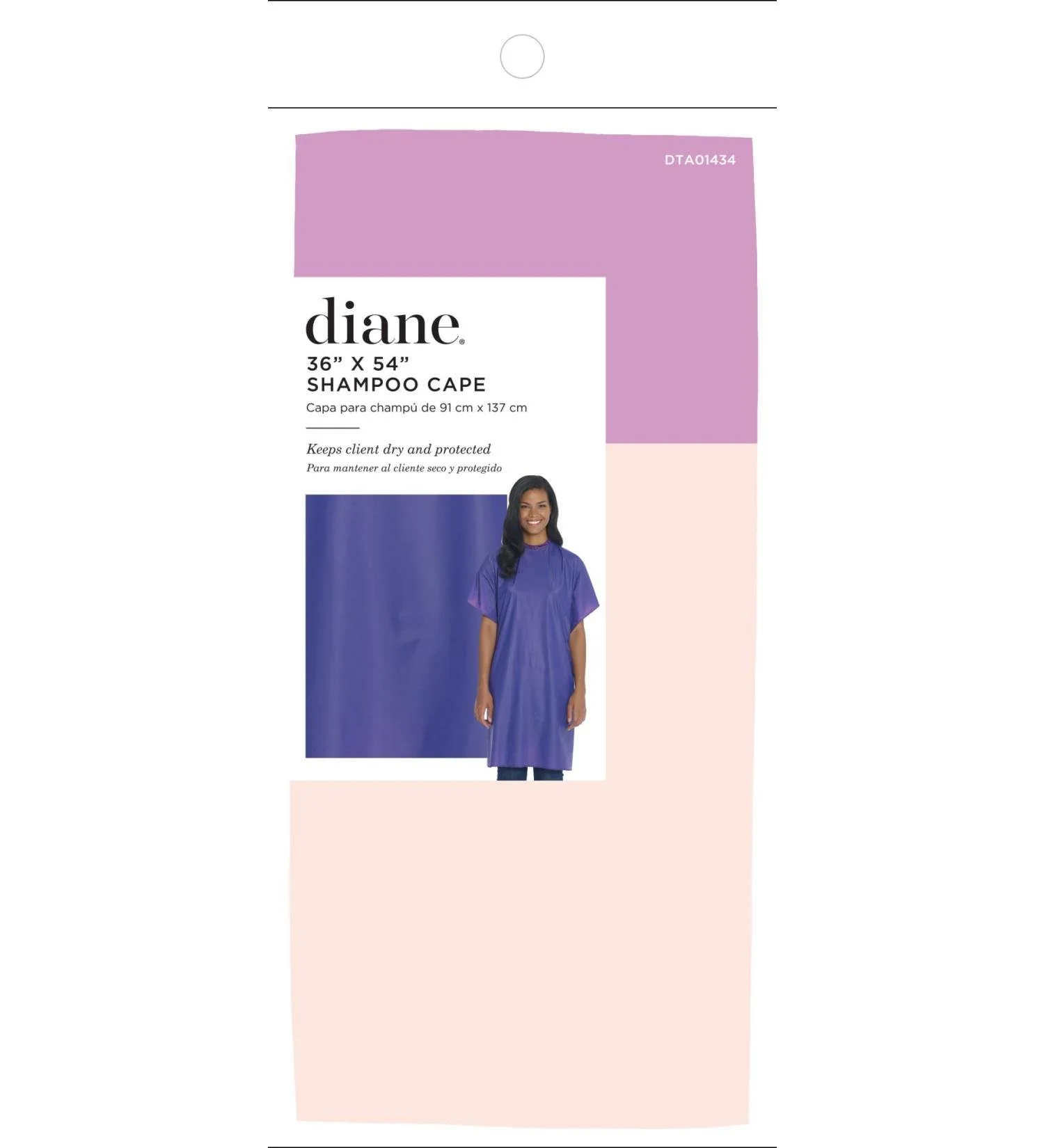 Diane Purple Shampoo Cape