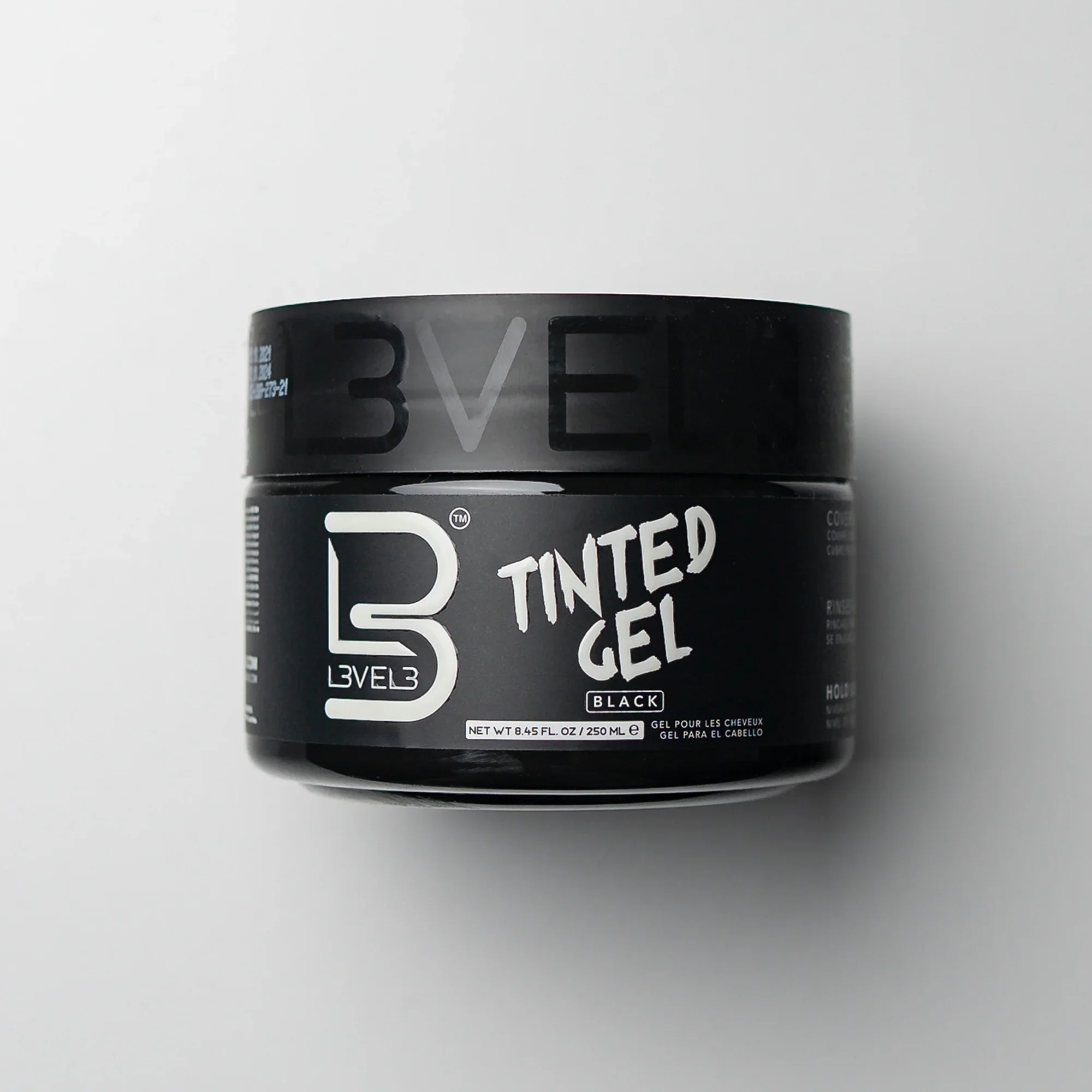 L3vel 3 Black Tinted Hair Gel