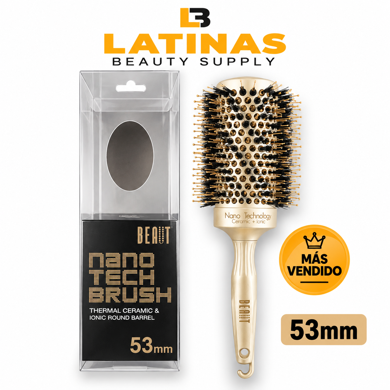 BEAUT NANO TECH BRUSH 53MM