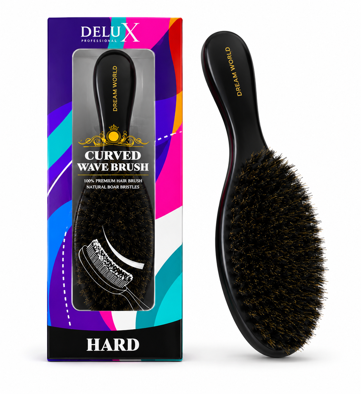 CURVED WAVE BRUSH LARGE BR53060