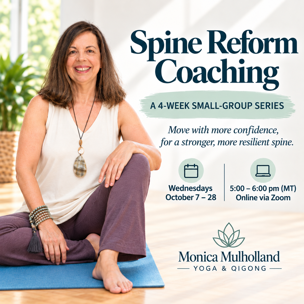 Spine Reform Coaching: October 7-28, 2026