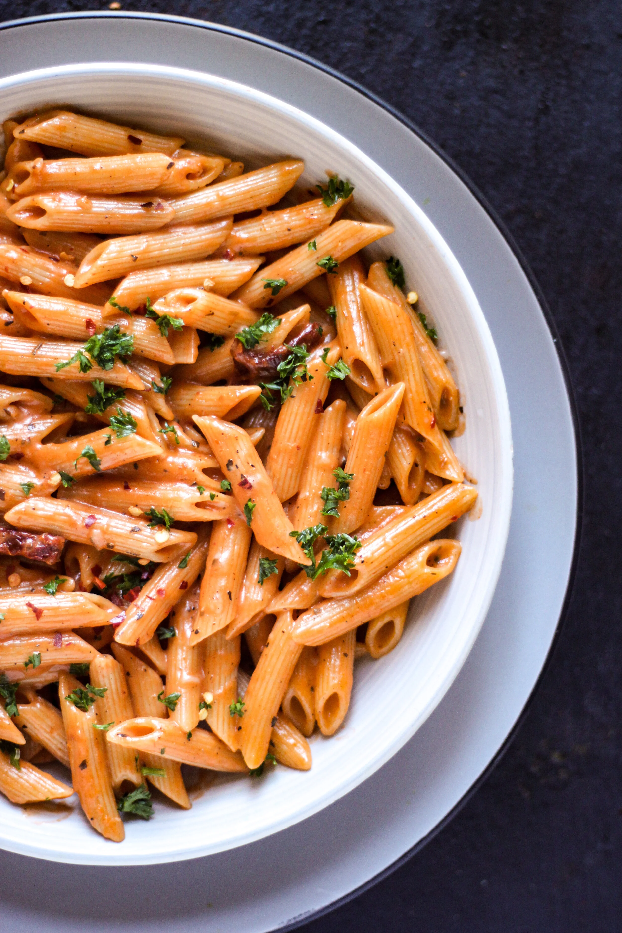 Creamy Penne with Sundried Tomatoes