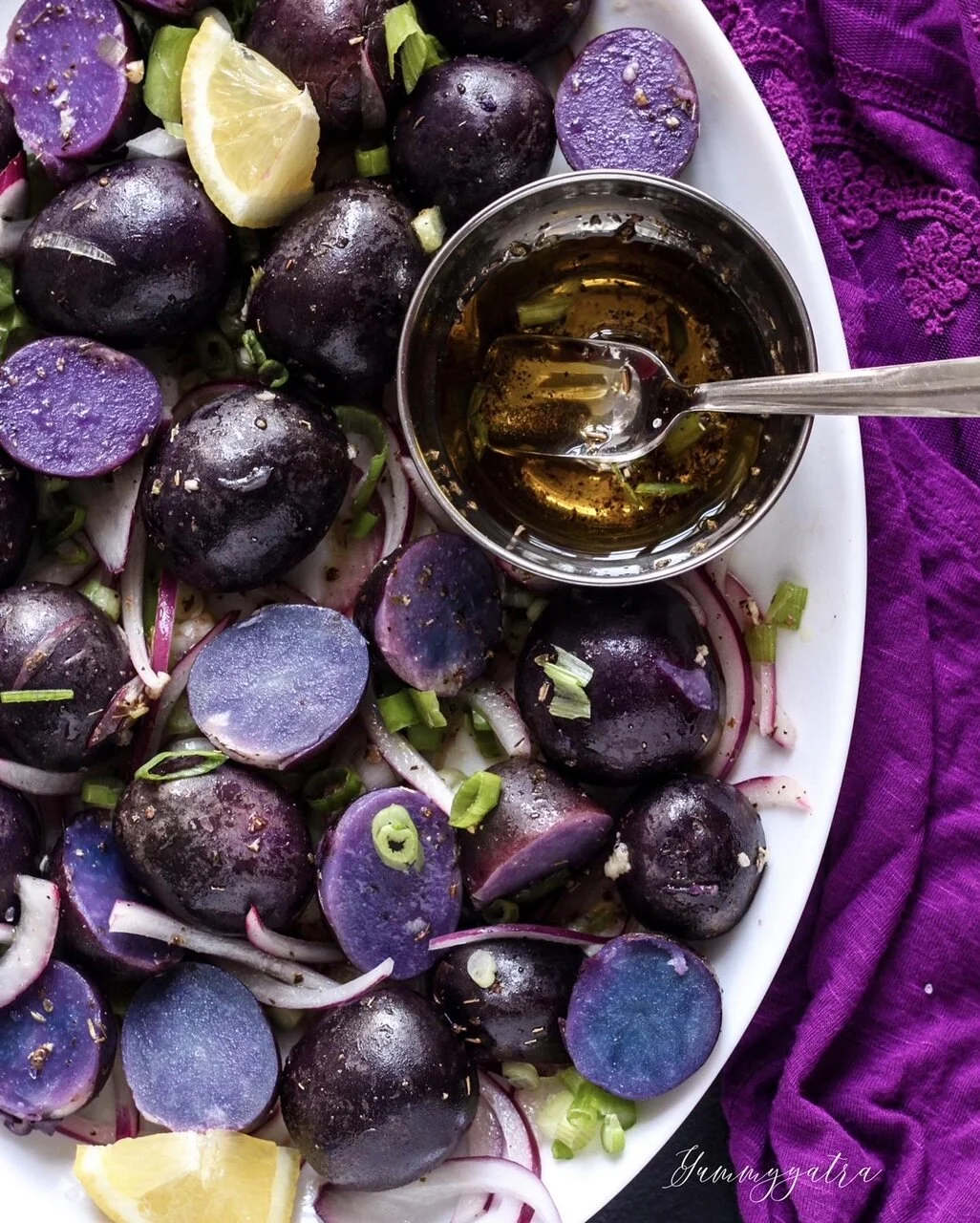 Purple Potato Salad