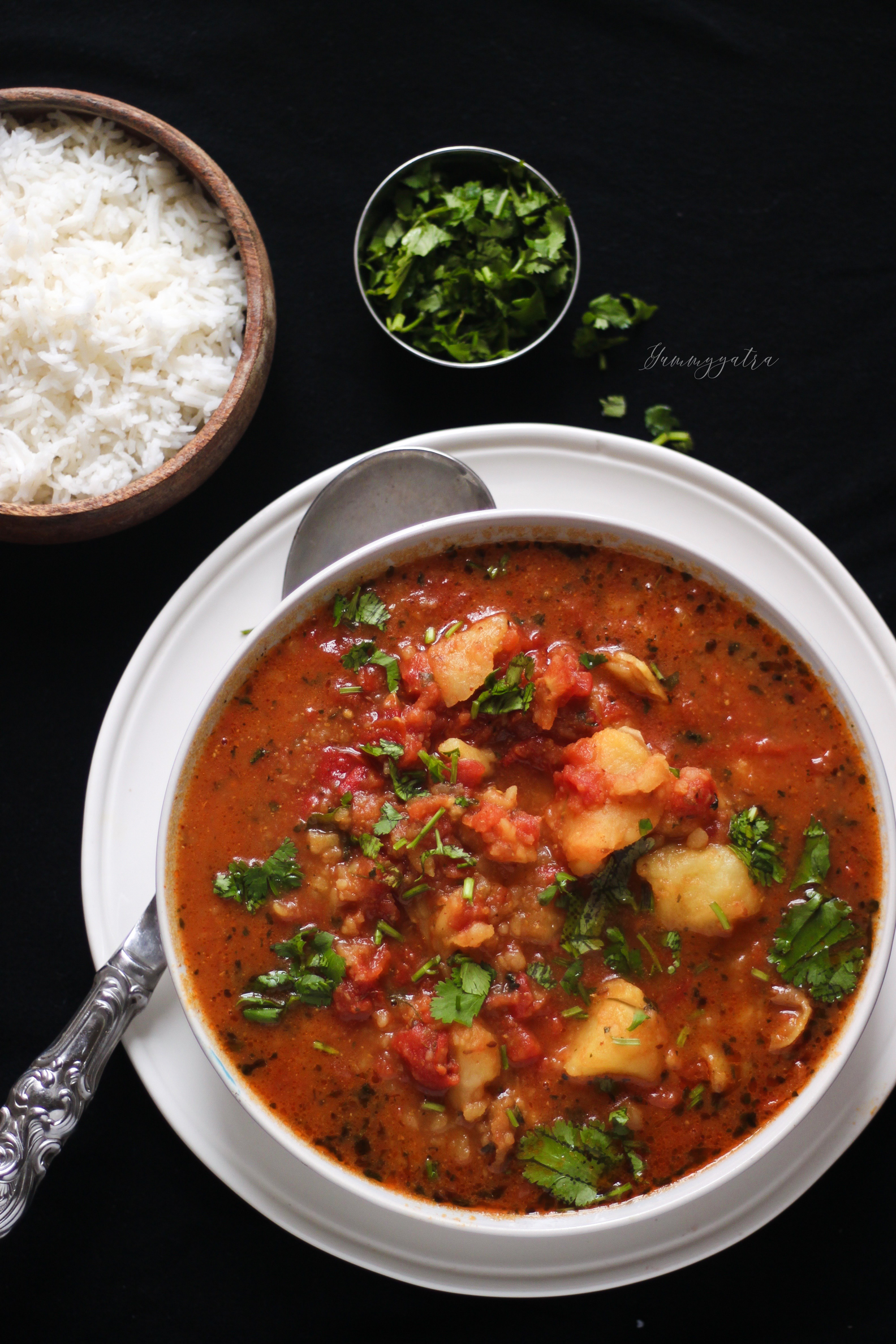 Easy Potato-Lentil Curry