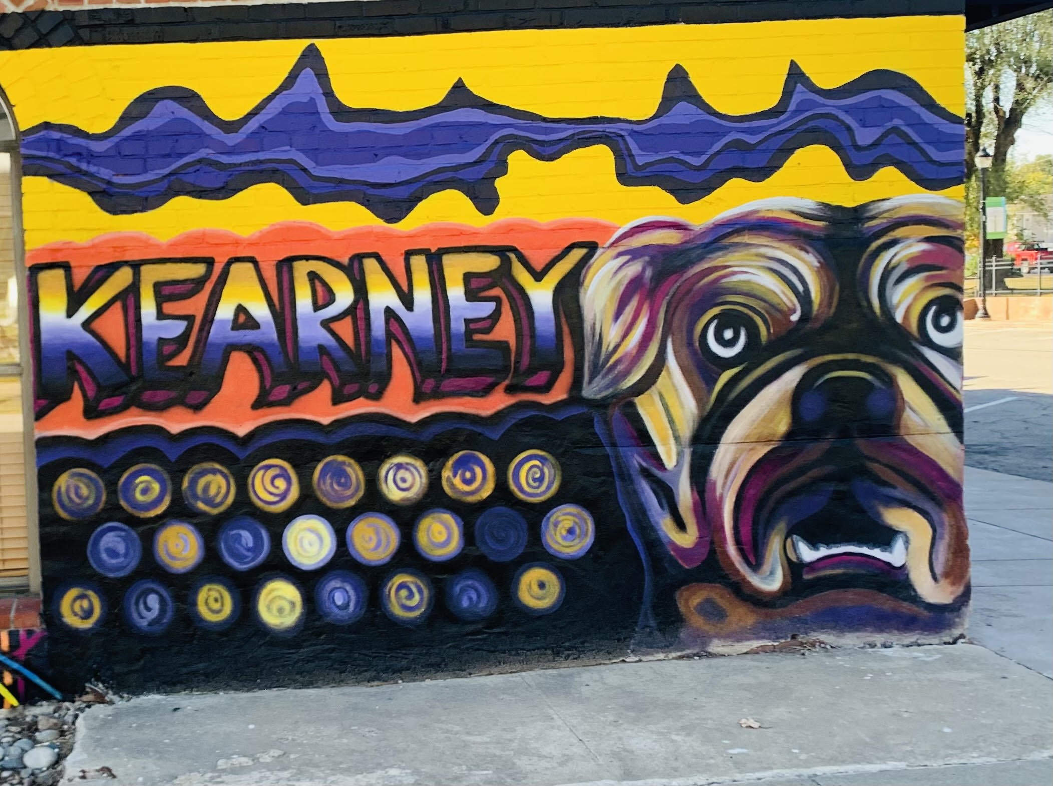  Video Fizz Kearney Bulldog Mural After 