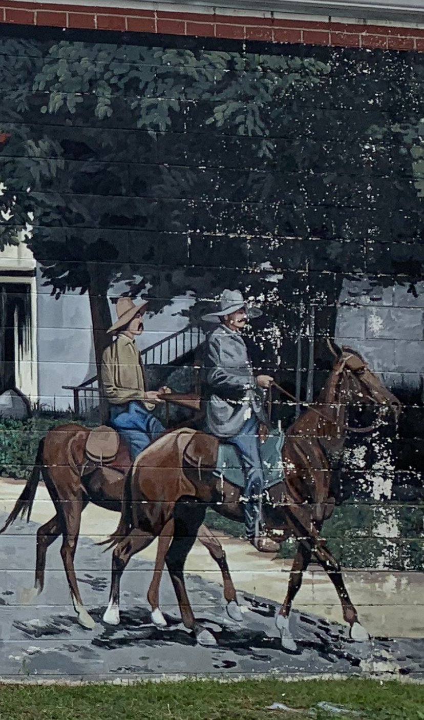  Pence’s Mural Restoration Before 