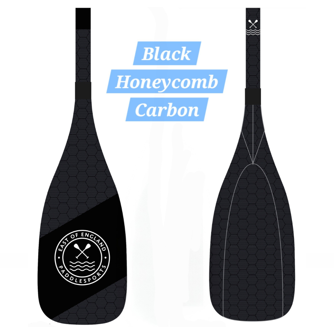 Black Honeycomb Carbon Paddles