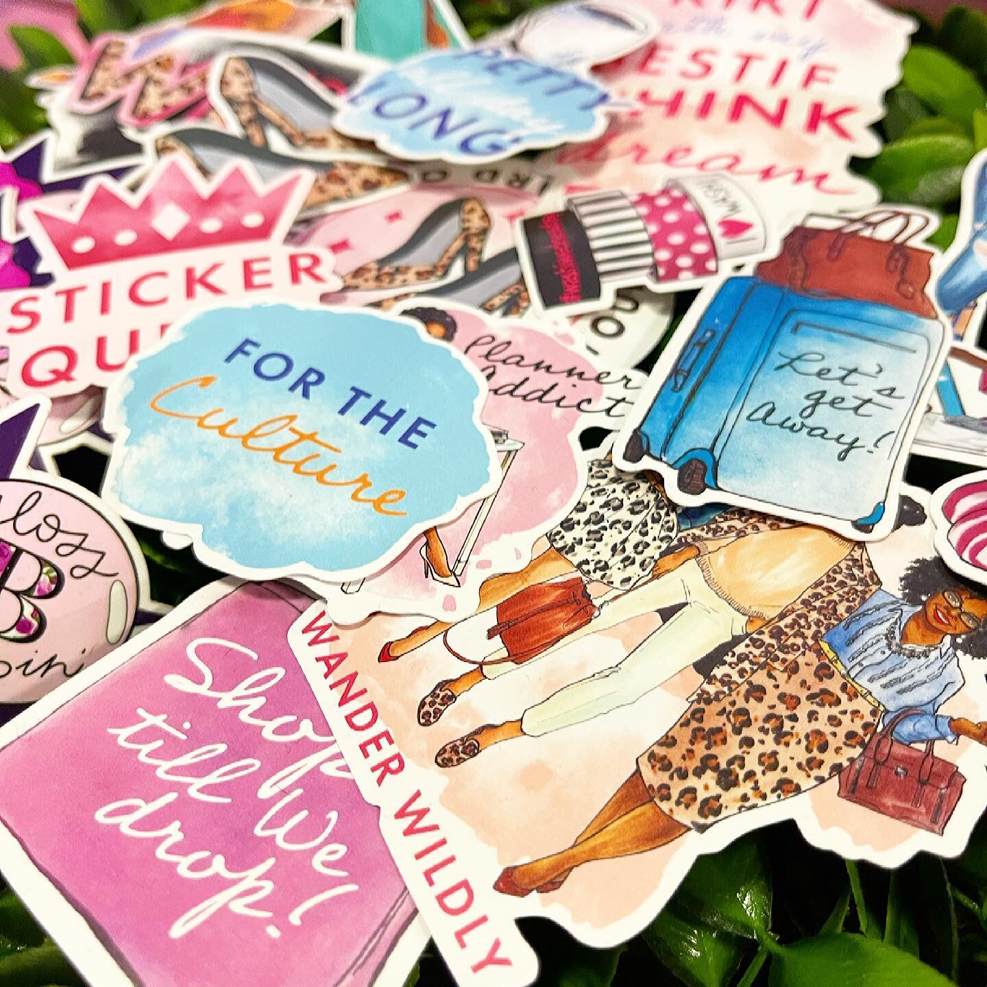 Personalize yourself with our trendy and *INCLUSIVE*!! vinyl stickers, sold at our local pop up shop today here at the @emporiumsquare_ny ! As a brand we want everyone to feel welcome and represented- and what a fun way to do that 🎉🙌 Make sure to t