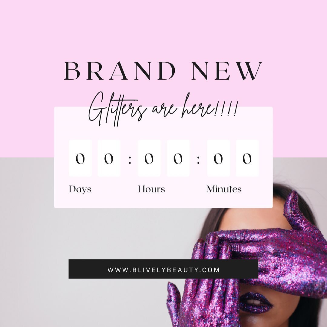 You read that right- our new biodegradable glitter B&bull;LINE liners, new shade of B&bull;Dazzling glitter, and new brush are LIVE on our website!!! Don&rsquo;t be shy now, use that stimulus check to TREAT YOURSELF and #ShopSmall 🙌💯🤩🔥
.
.
.
.
.
