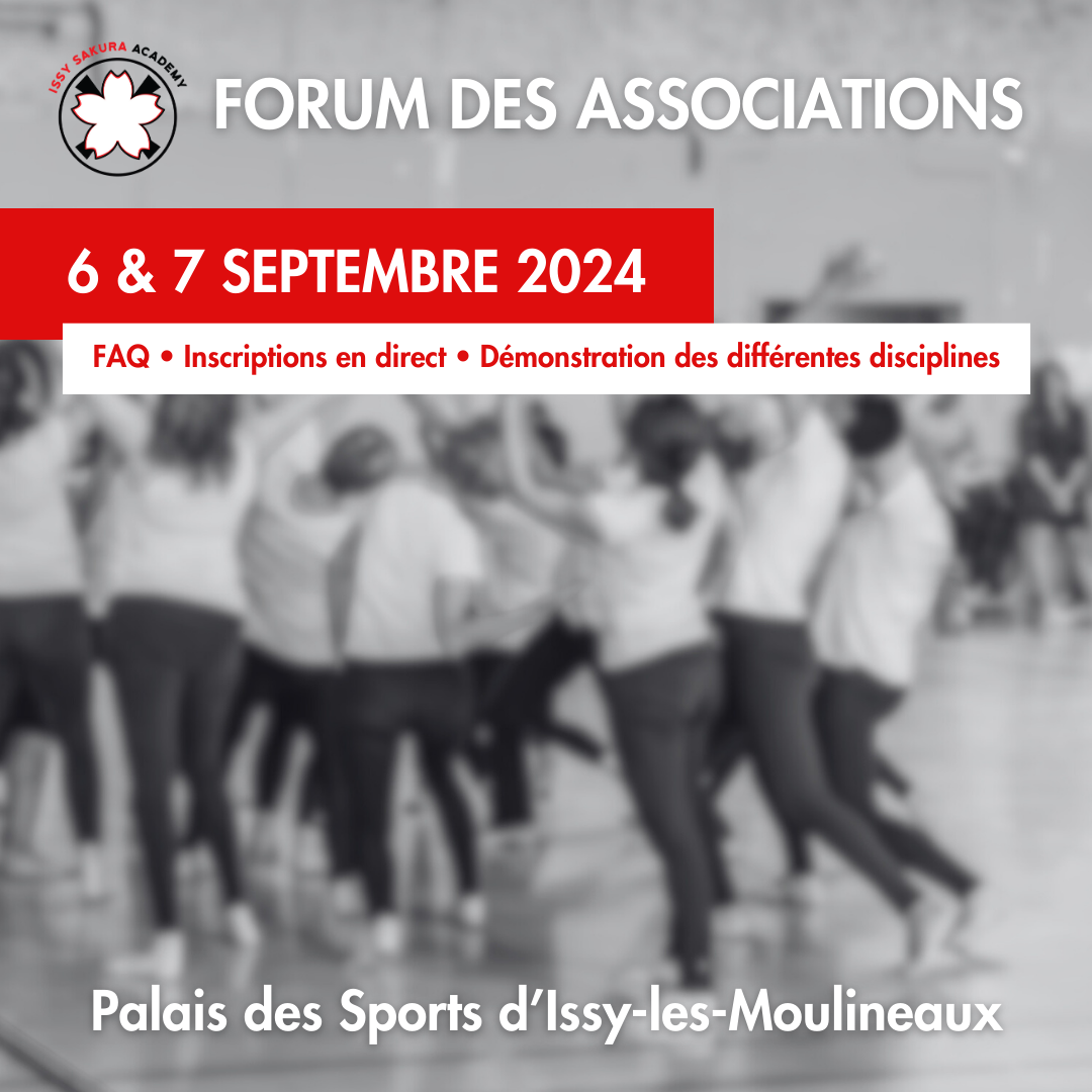J-5 avant le Forum des Associations d'Issy-les-Moulineaux !
