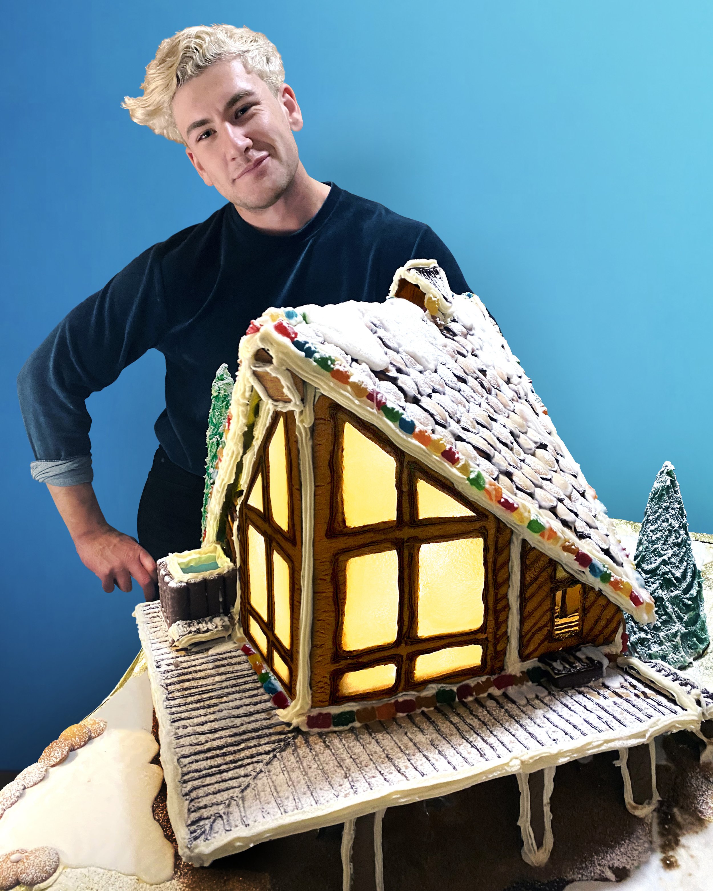 Peter Williams Gingerbread Midcentury Modern Cabin