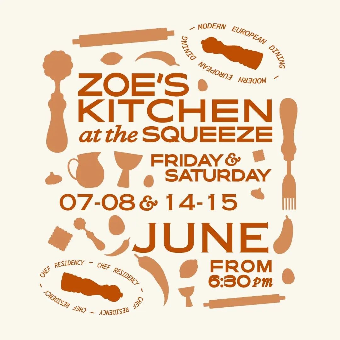 THAT'S RIGHT, WE'RE BACK! 🔥 beyond excited to announce that we will be returning to @thesqueezecafe in Leigh-on-Sea for another pop-up this June! 🧡 think Summery small plates in the sunshine ☀️ menu will be released and bookings open later this wee