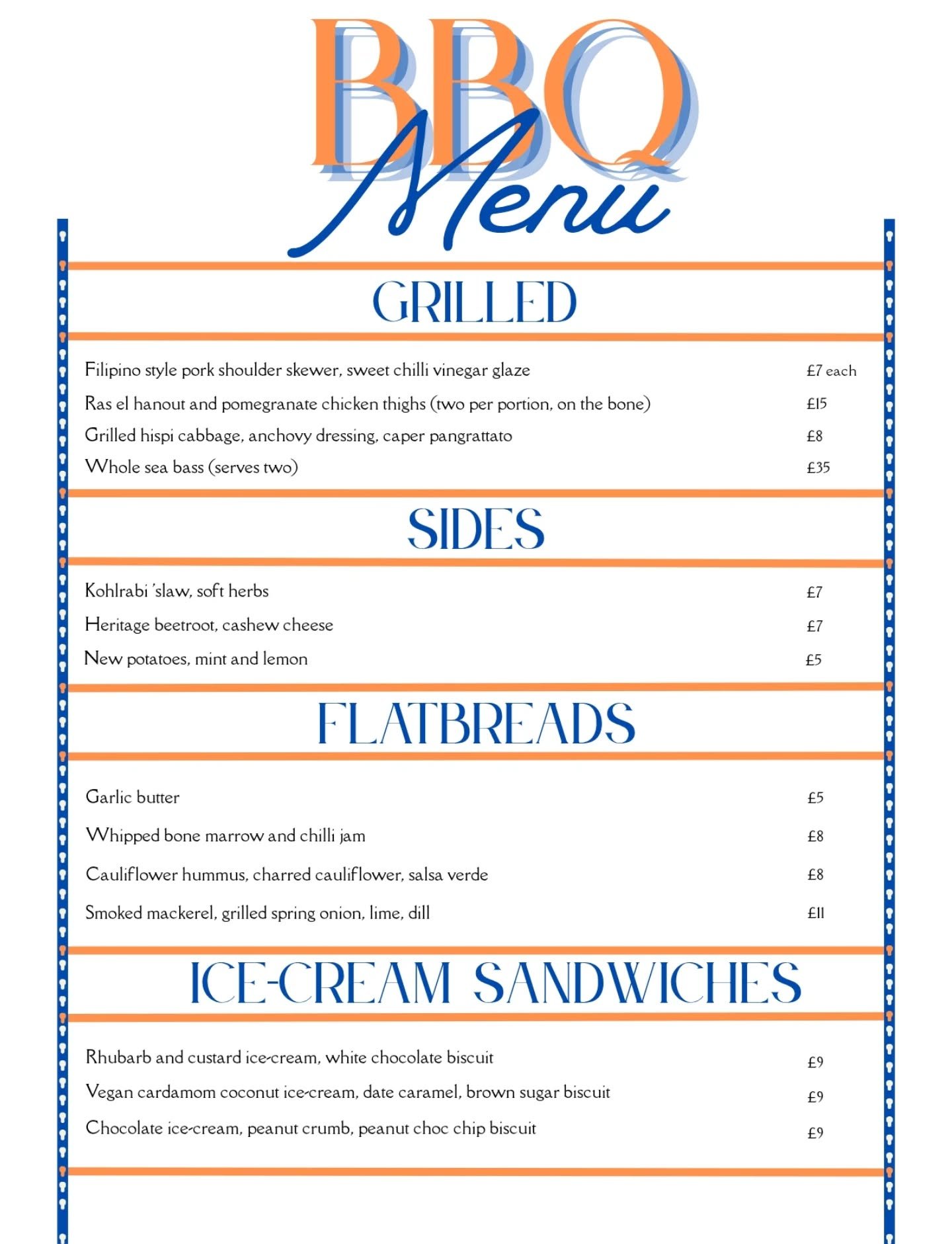 THIS SUNDAY 🌞 we'll be back on the grills at @millysdelicafe on Leigh Road 🔥 with a few different flavours on the menu, the same great vibes, I'll probably wear the same hat? SEE YA DOWN THERE 🍗🥙🍦

#summerbbq #icecreamsandwich #chillinandgrillin