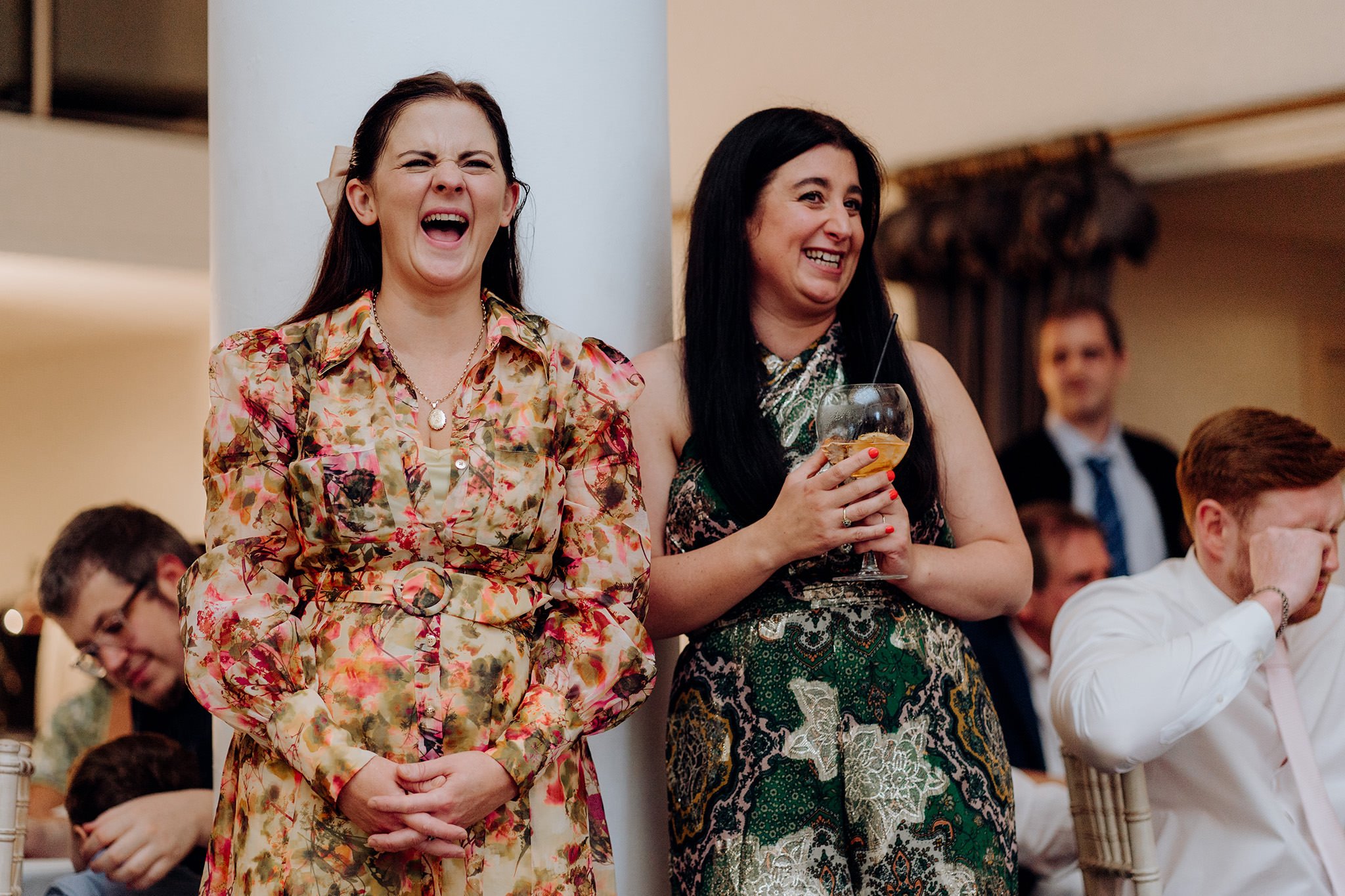 Wedding guest reactions at Oh Me Oh My Liverpool