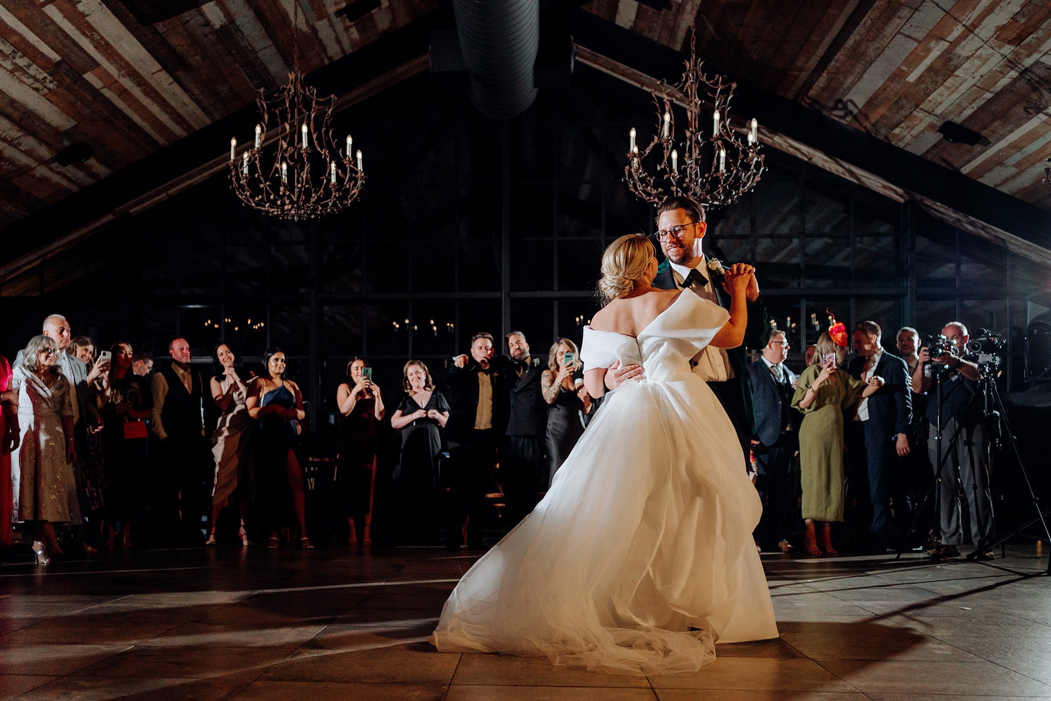 First dance at The Barn at Botley Hill