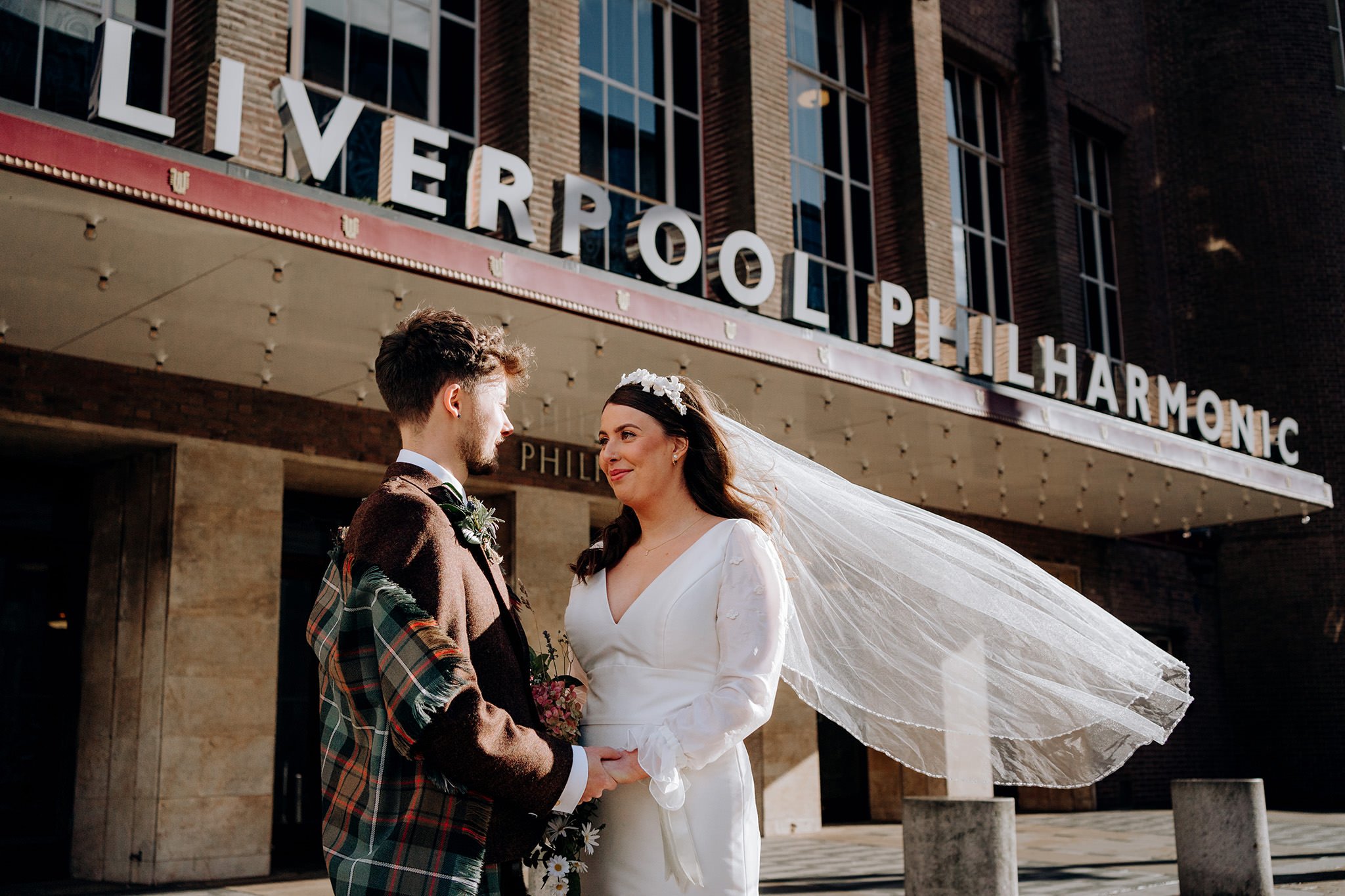 Liverpool Philharmonic wedding photographer