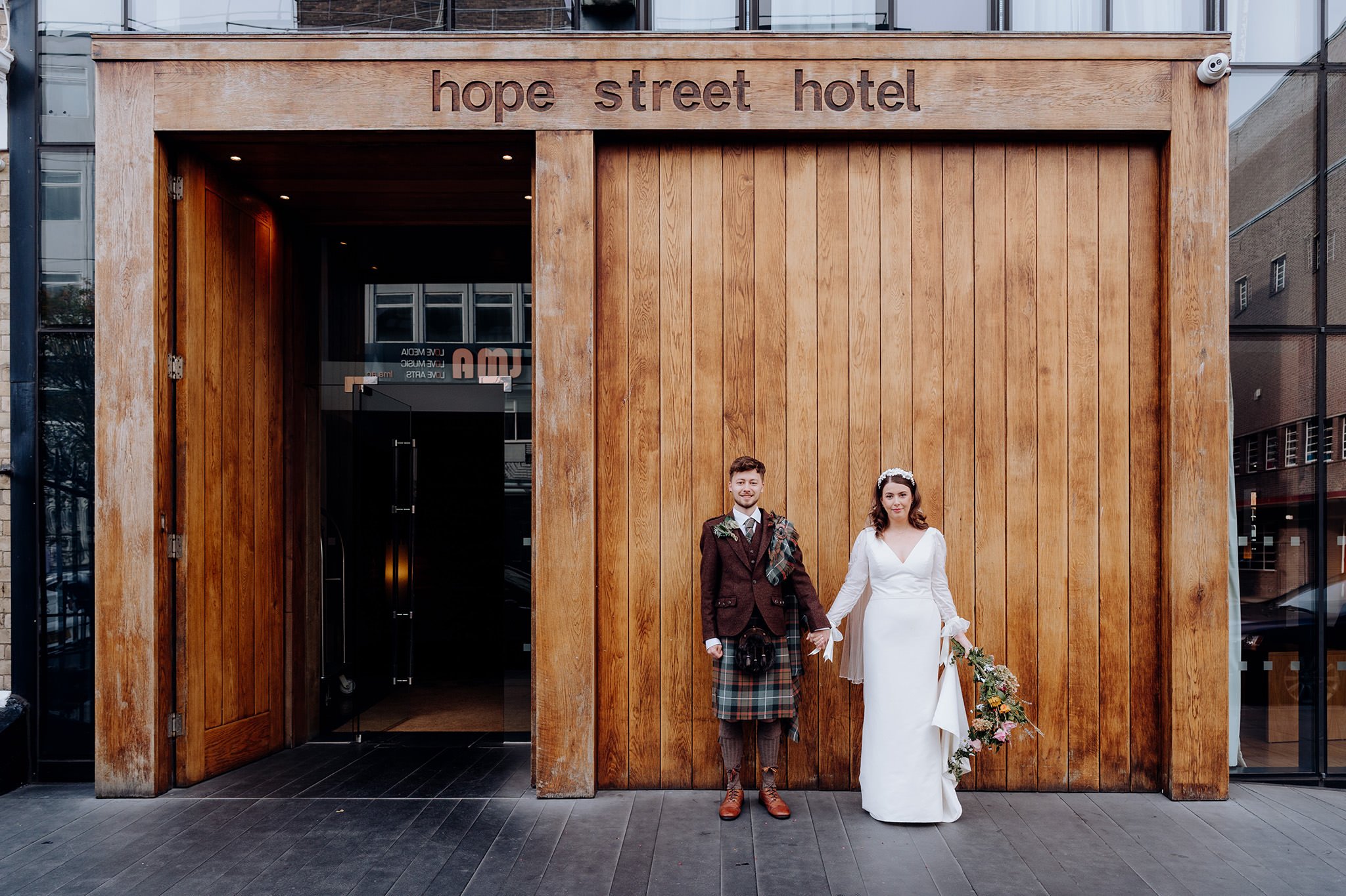 Hope Street Hotel wedding photographer