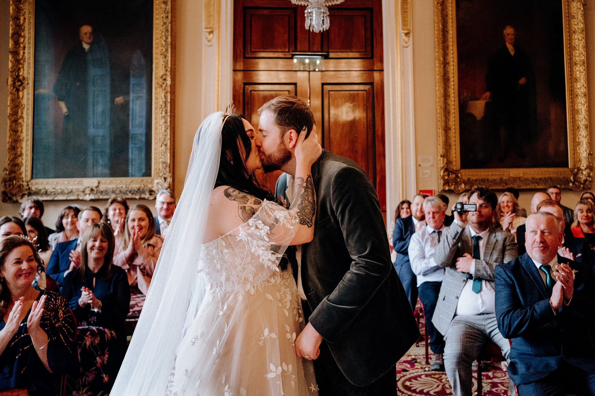 First kiss, Liverpool Town Hall