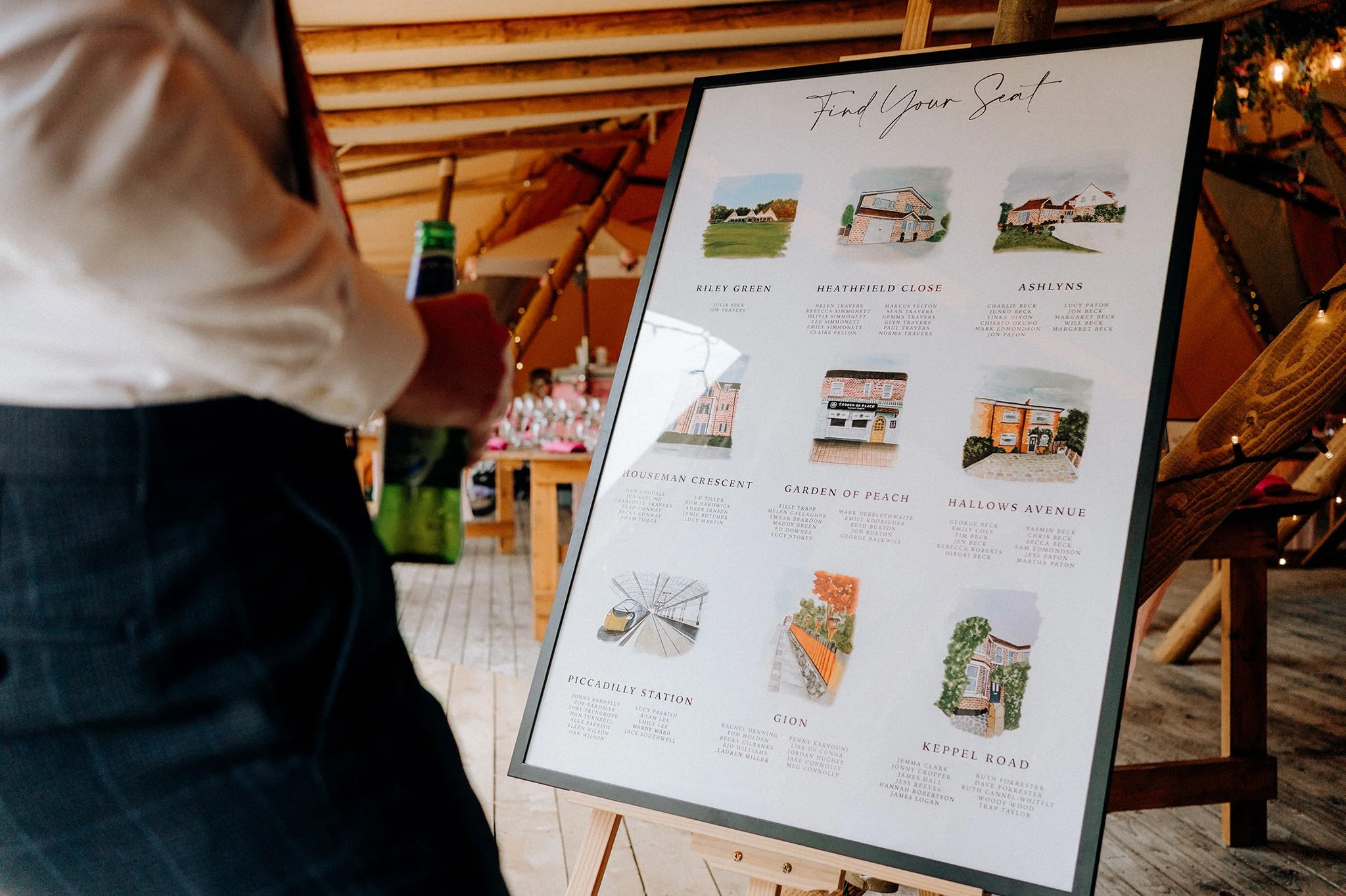 wedding table plan