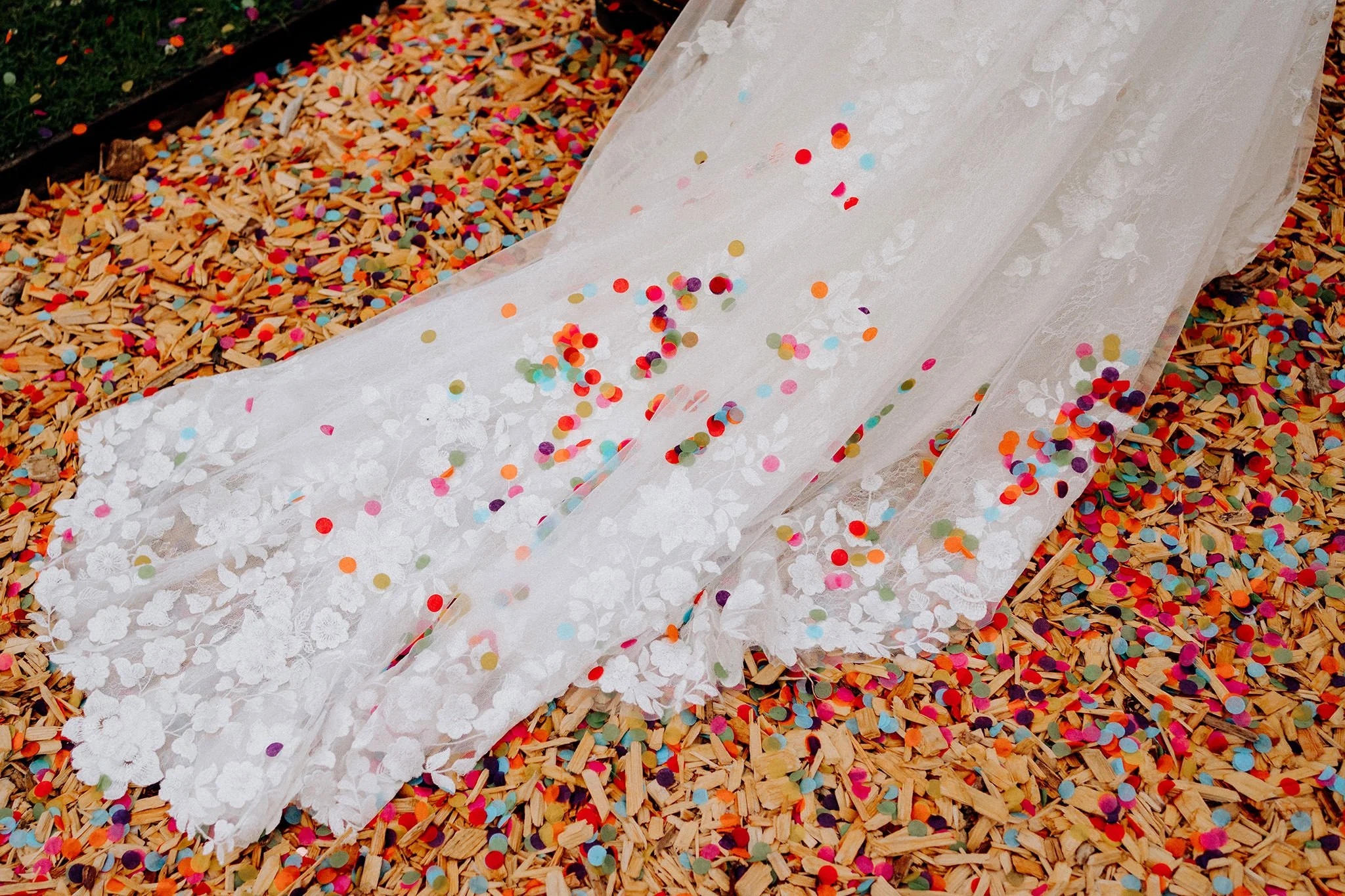 confetti aftermath
