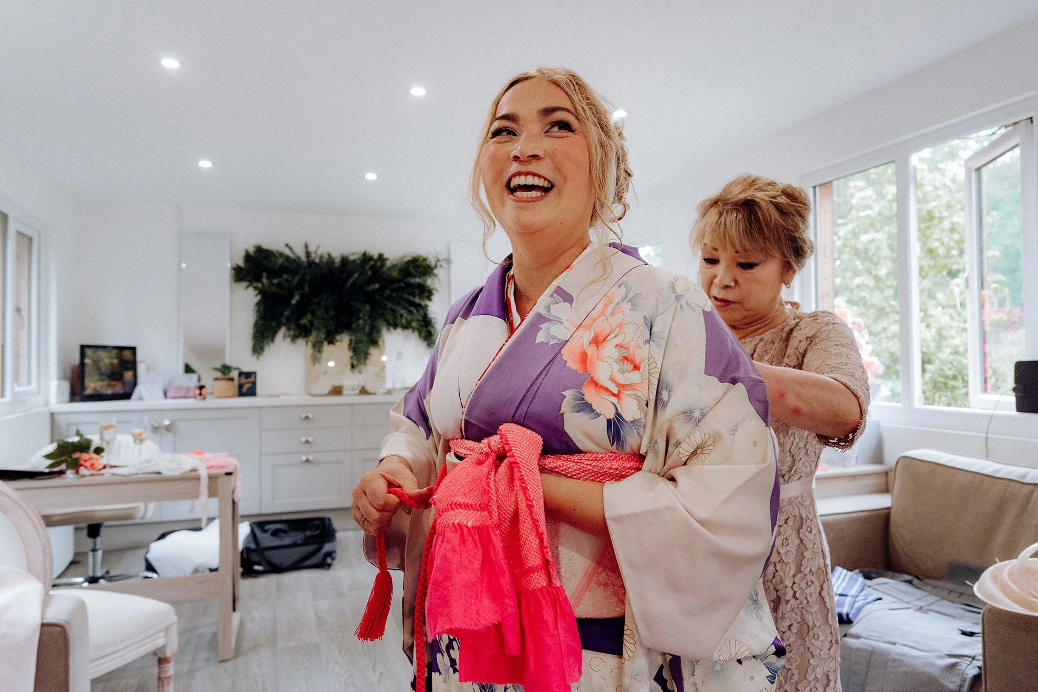 kimono wedding attire
