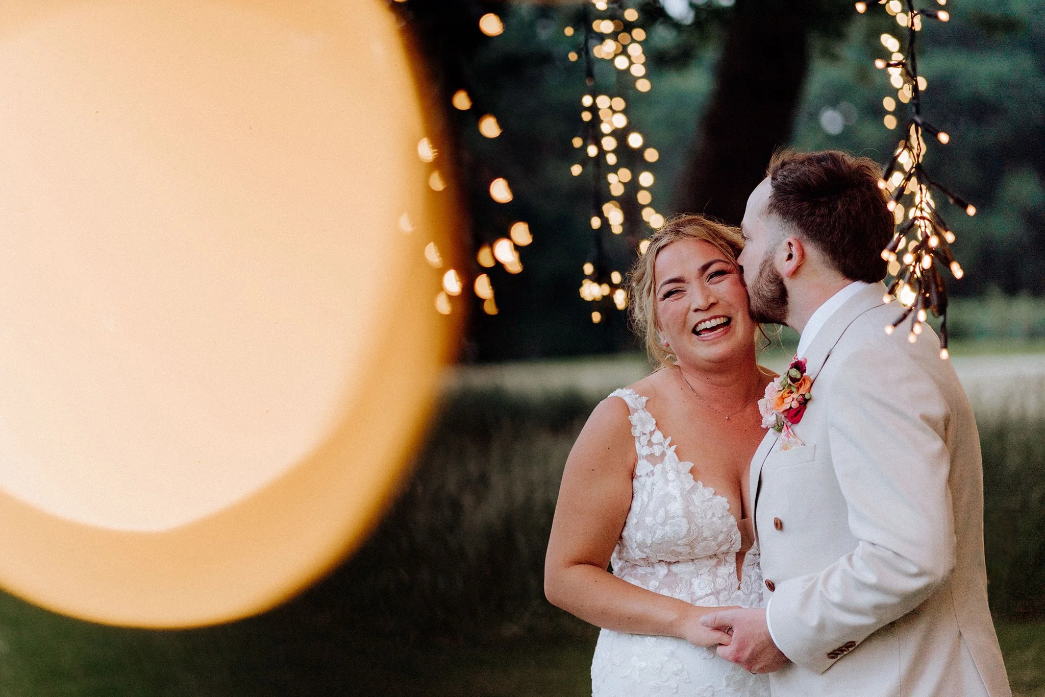 bride and groom portrait at tipis at riley green