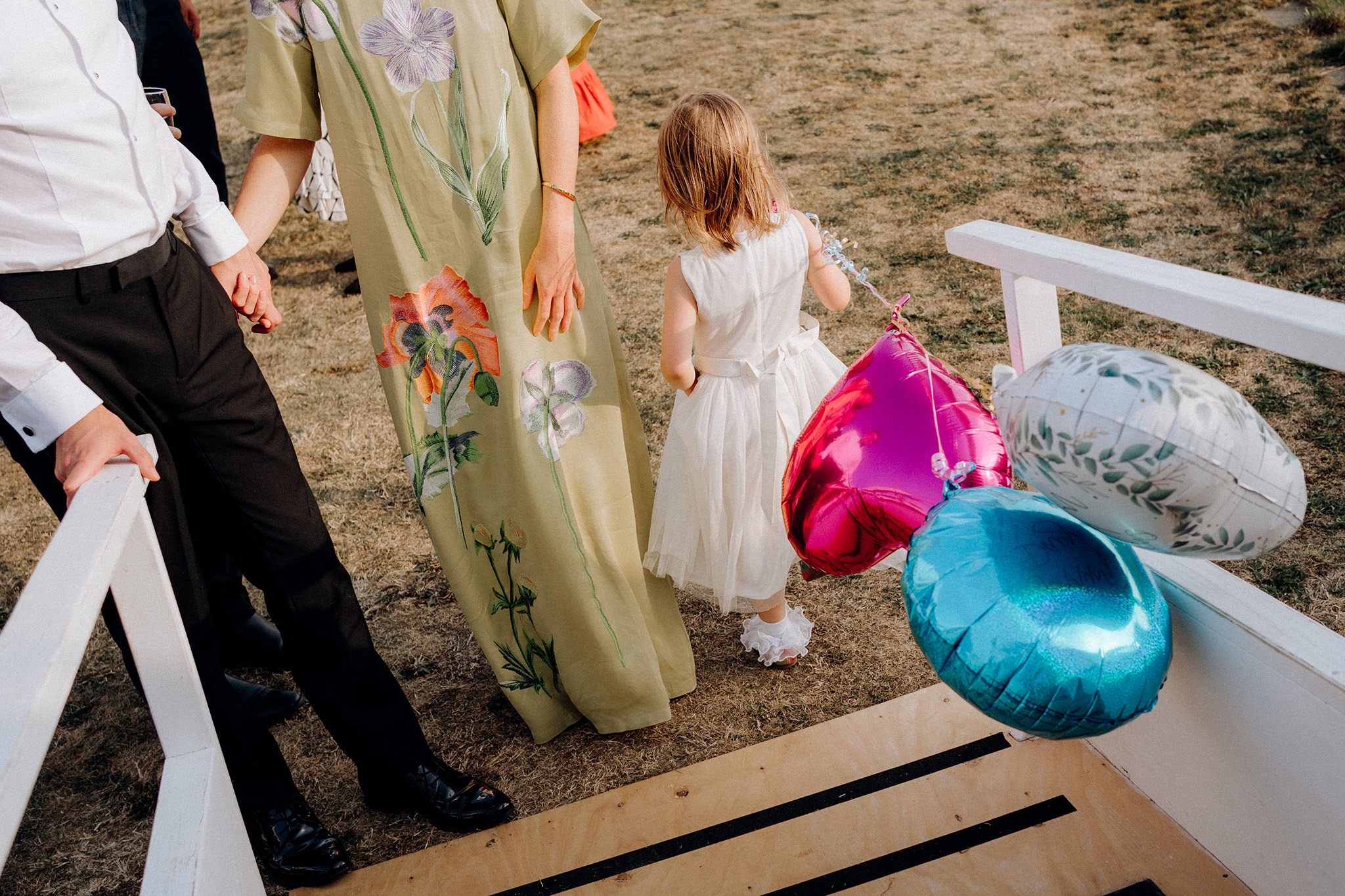 crosby beach wedding party