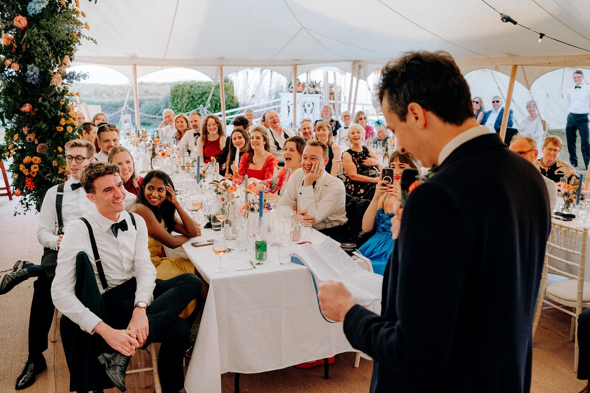 speeches crosby beach wedding party