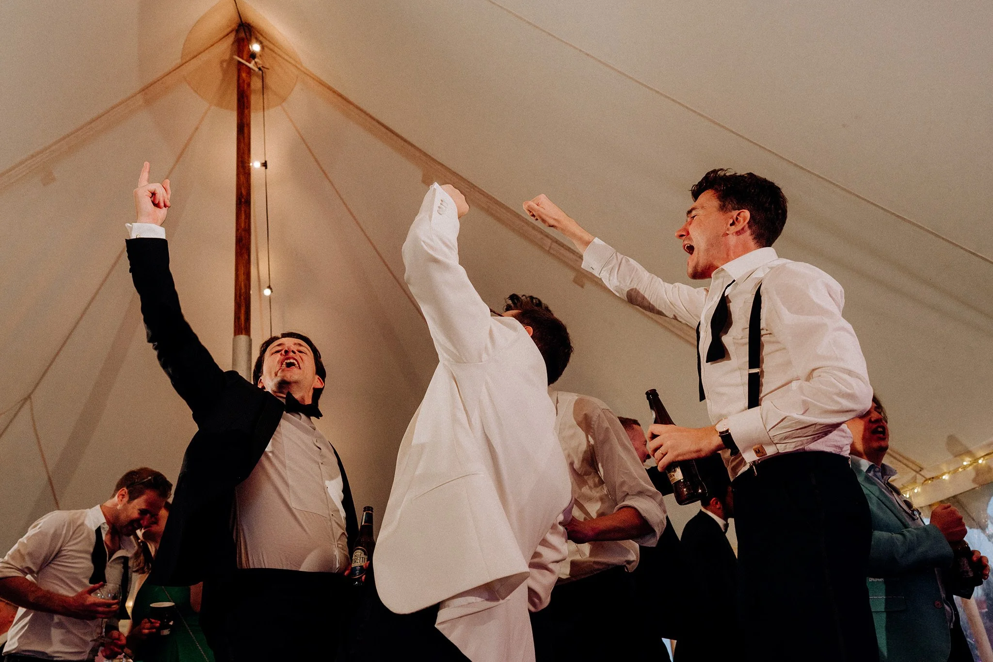 crosby beach wedding dancefloor