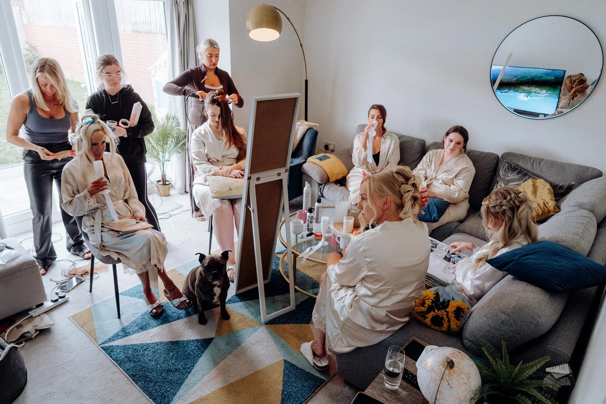 bridal prep hair and makeup in wallasey