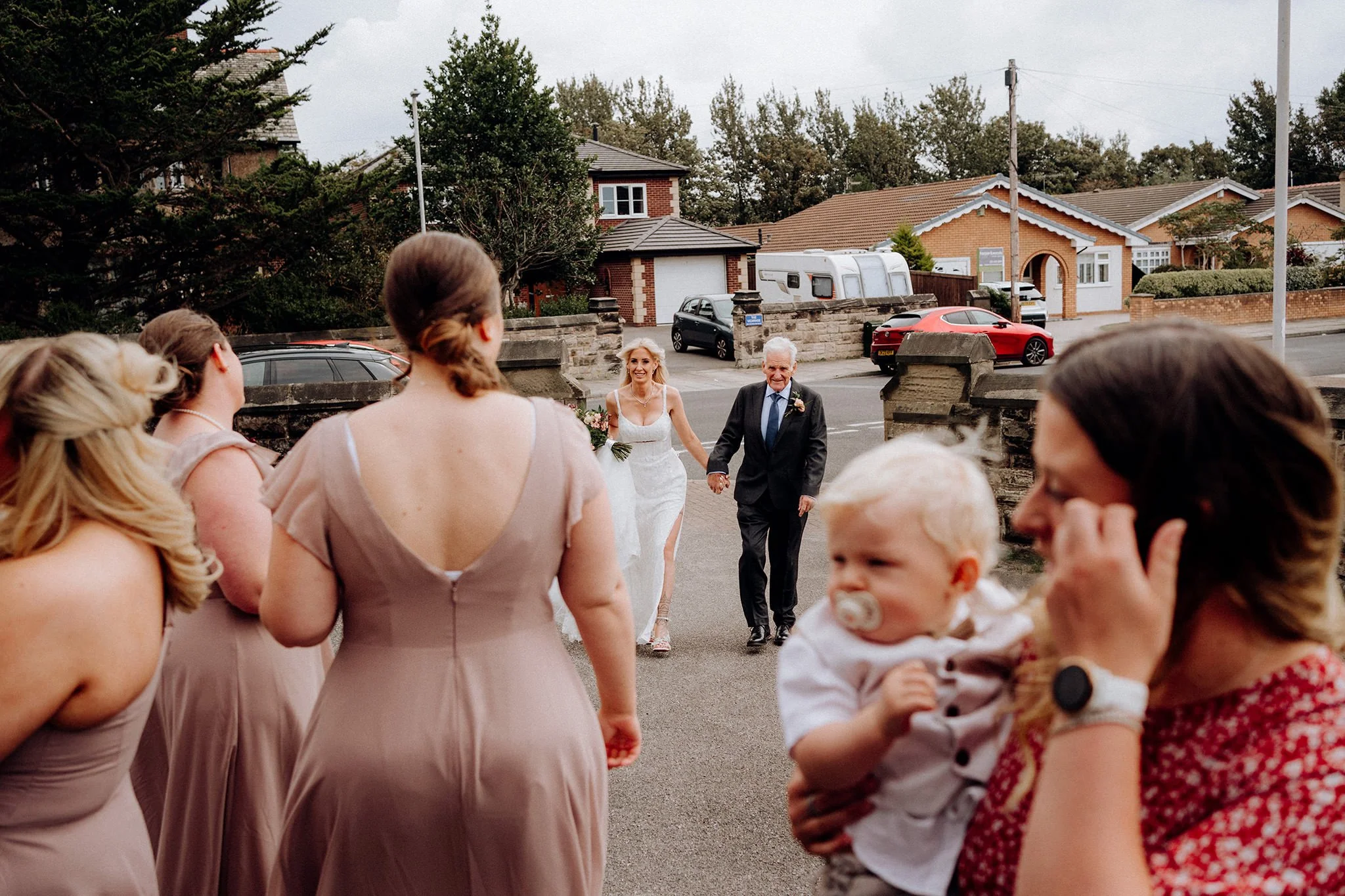 wedding at st nicholas church wallasey