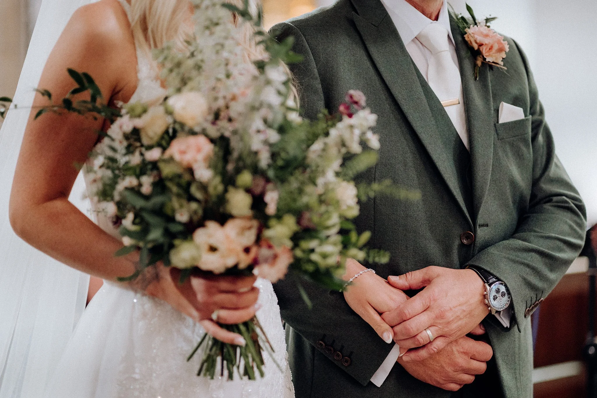 wedding at st nicholas church wallasey