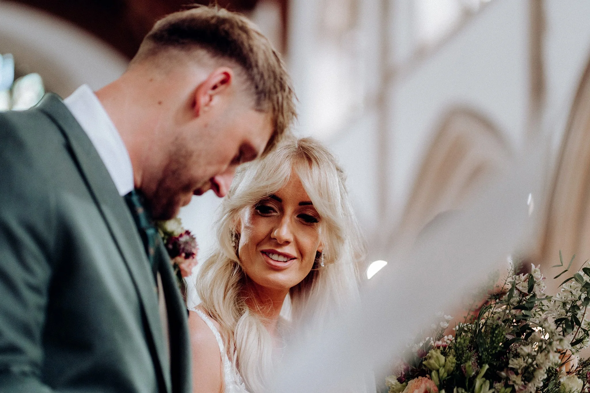wedding at st nicholas church wallasey