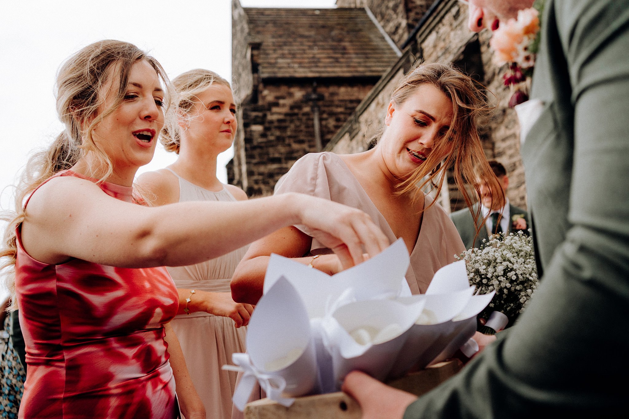 wedding at st nicholas church wallasey