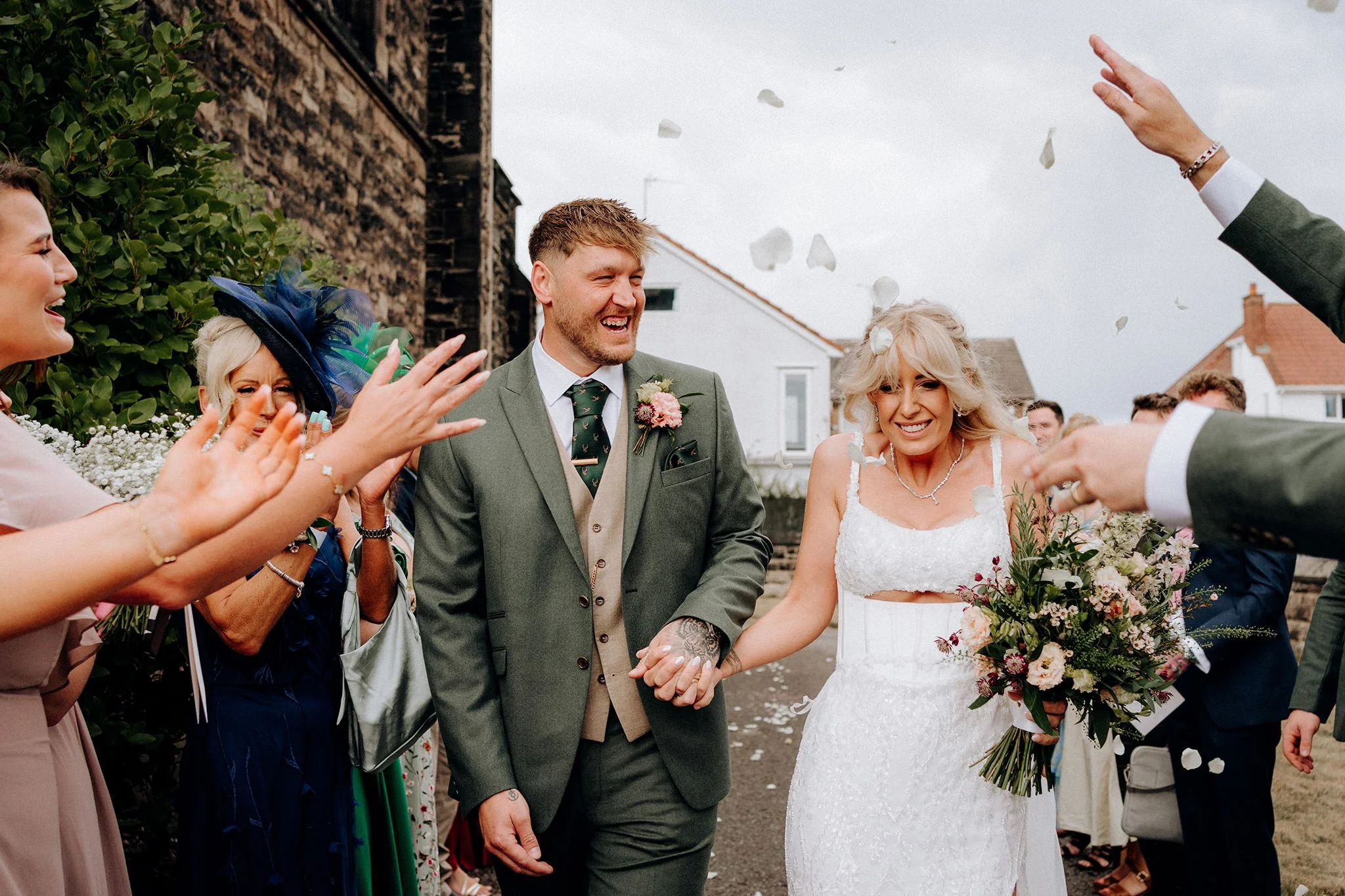 wedding at st nicholas church wallasey