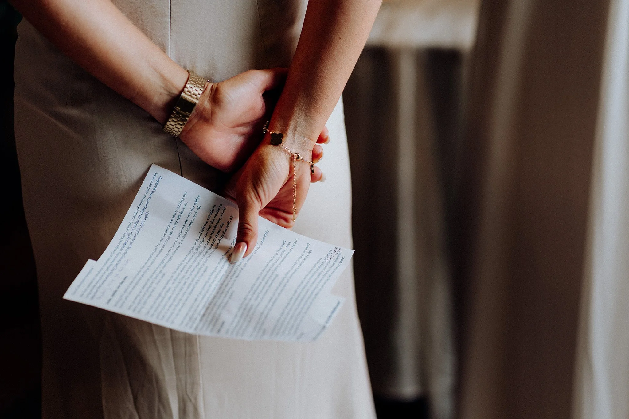 wedding reception at the little fox, thornton hough