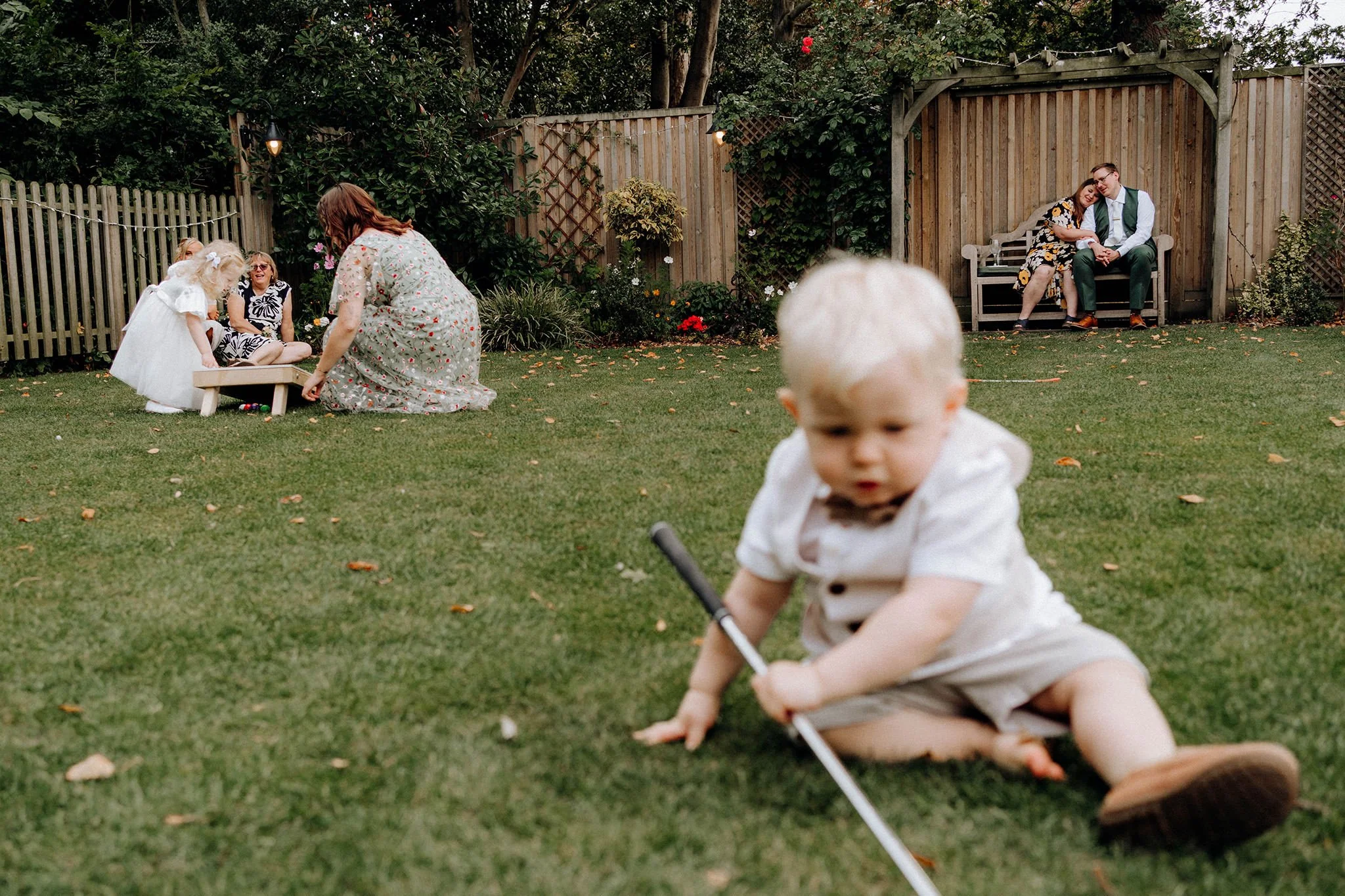 wedding reception at the little fox, thornton hough
