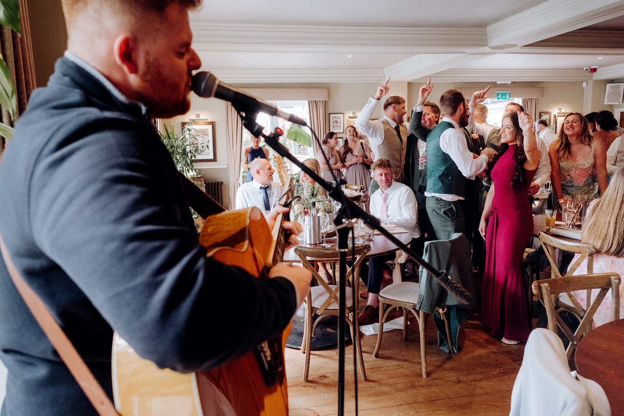 wedding party at the little fox