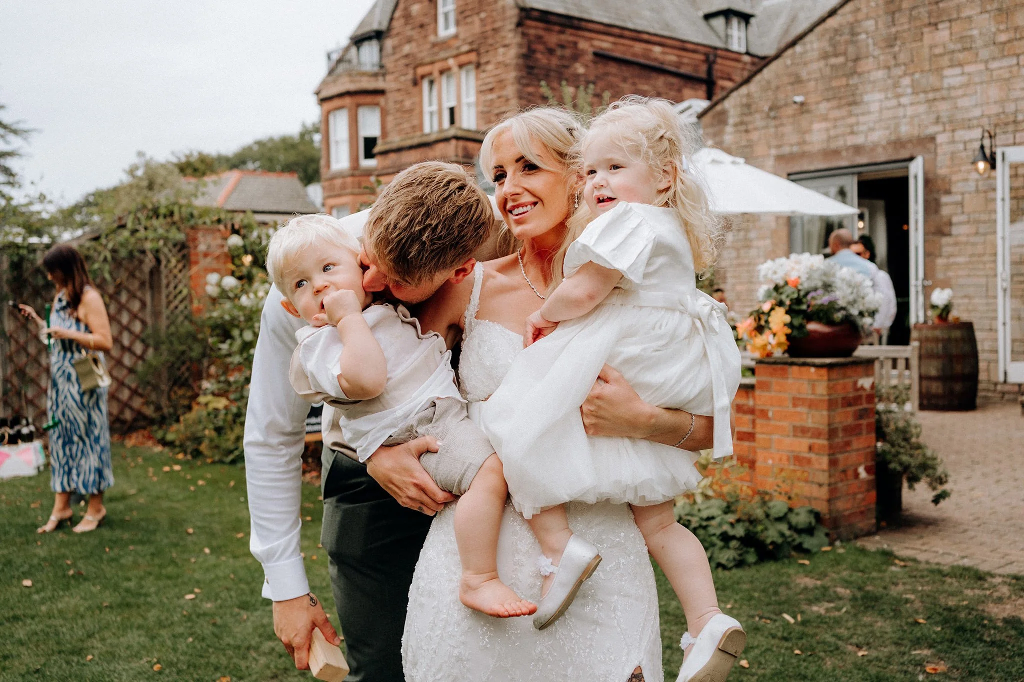 wedding reception at the little fox, thornton hough