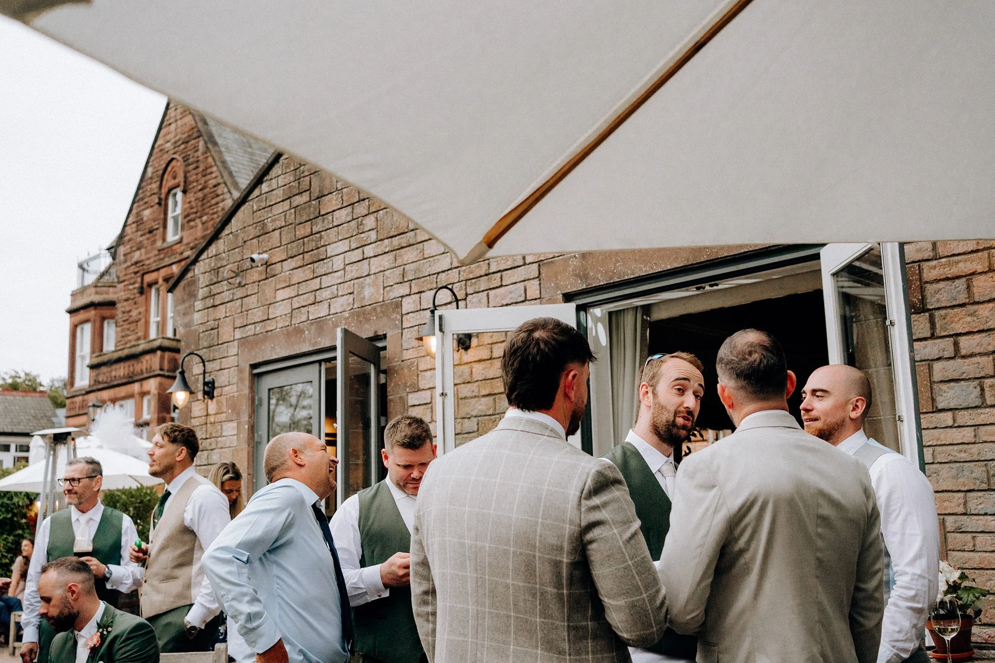 wedding party at the little fox