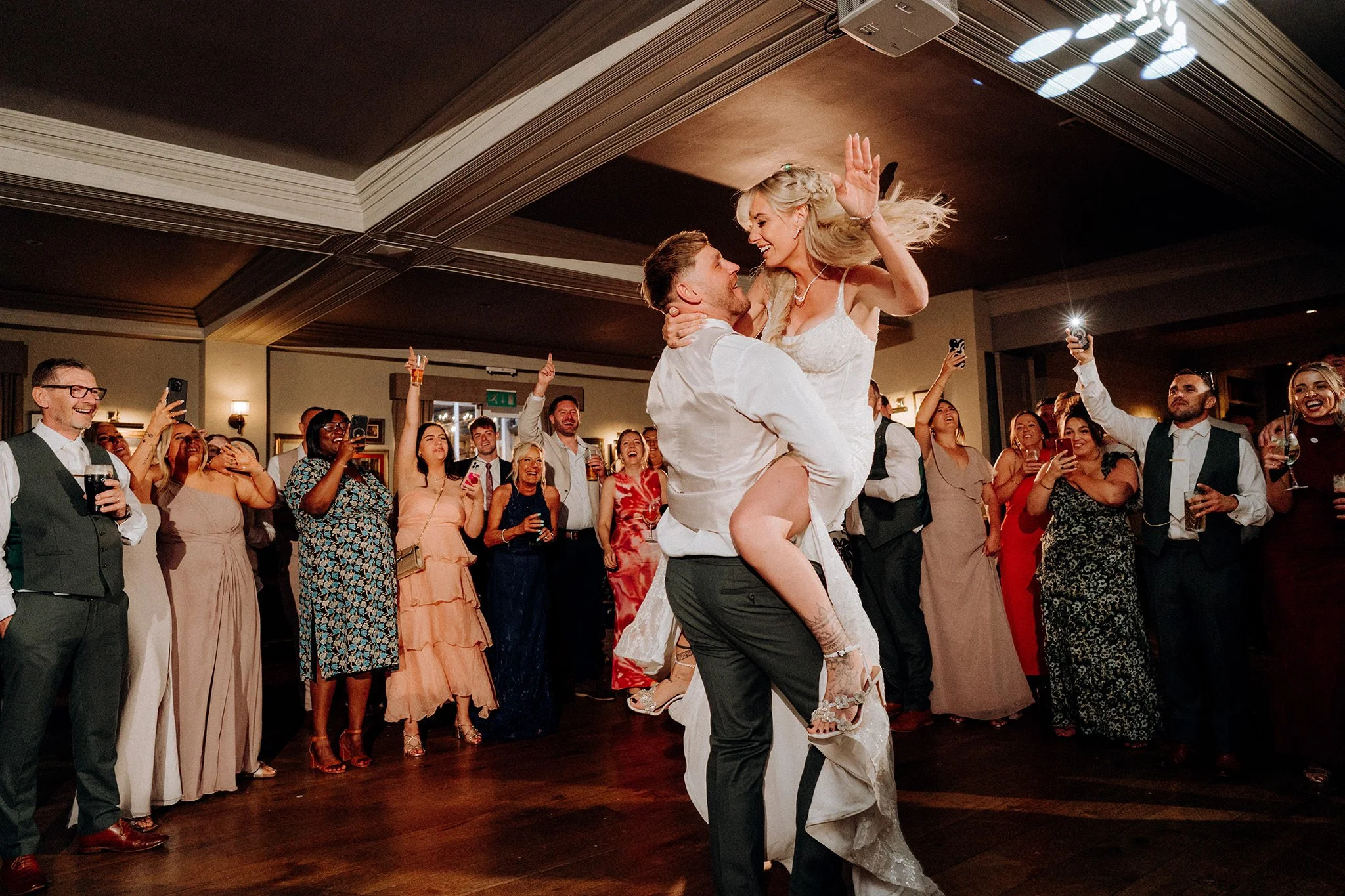 wedding party at the little fox