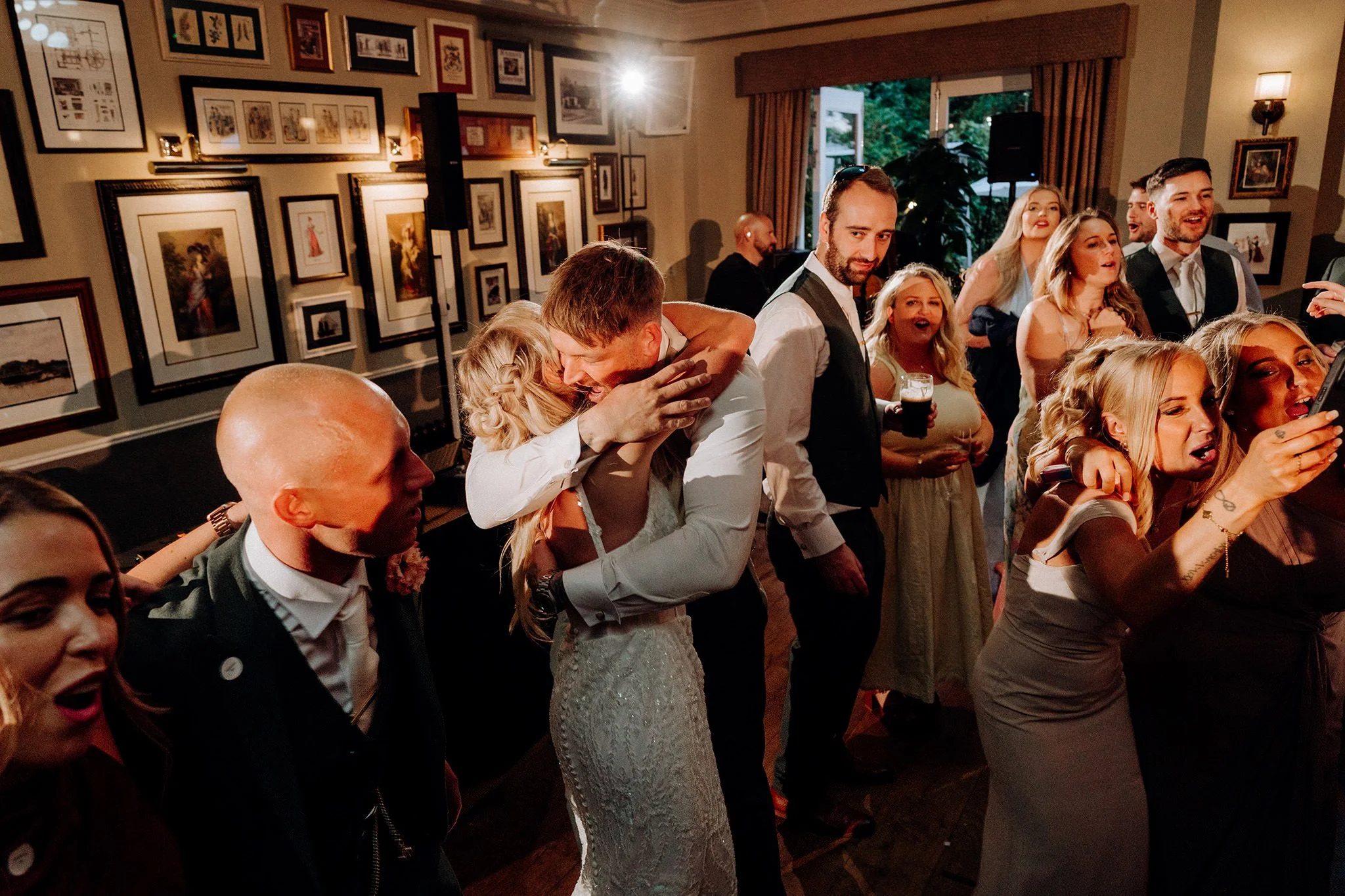 wedding party at the little fox