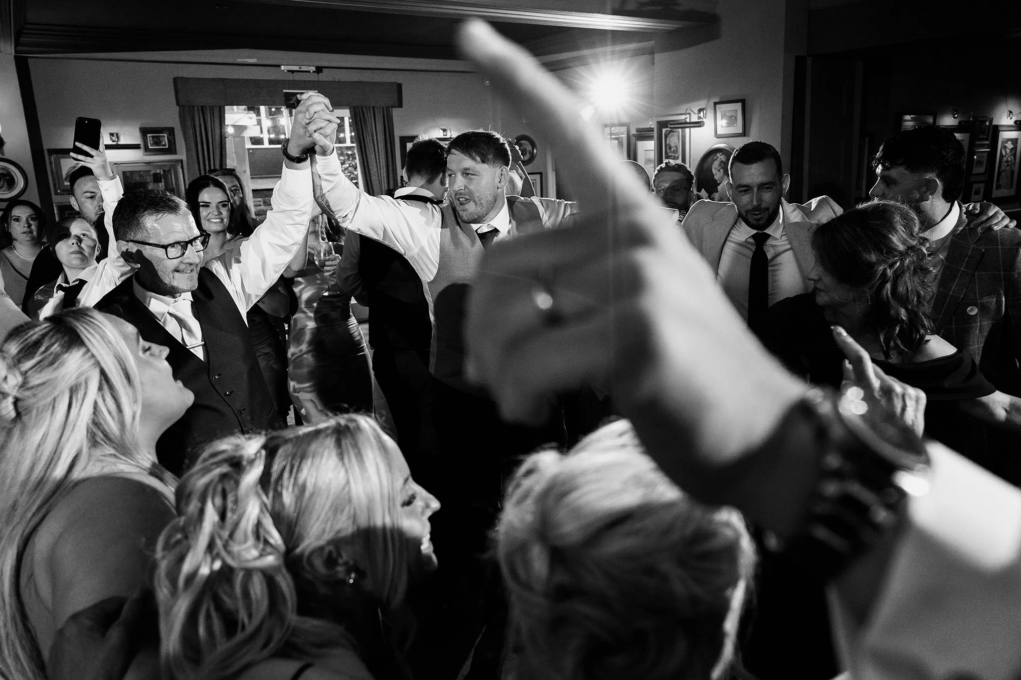 wedding party at the little fox