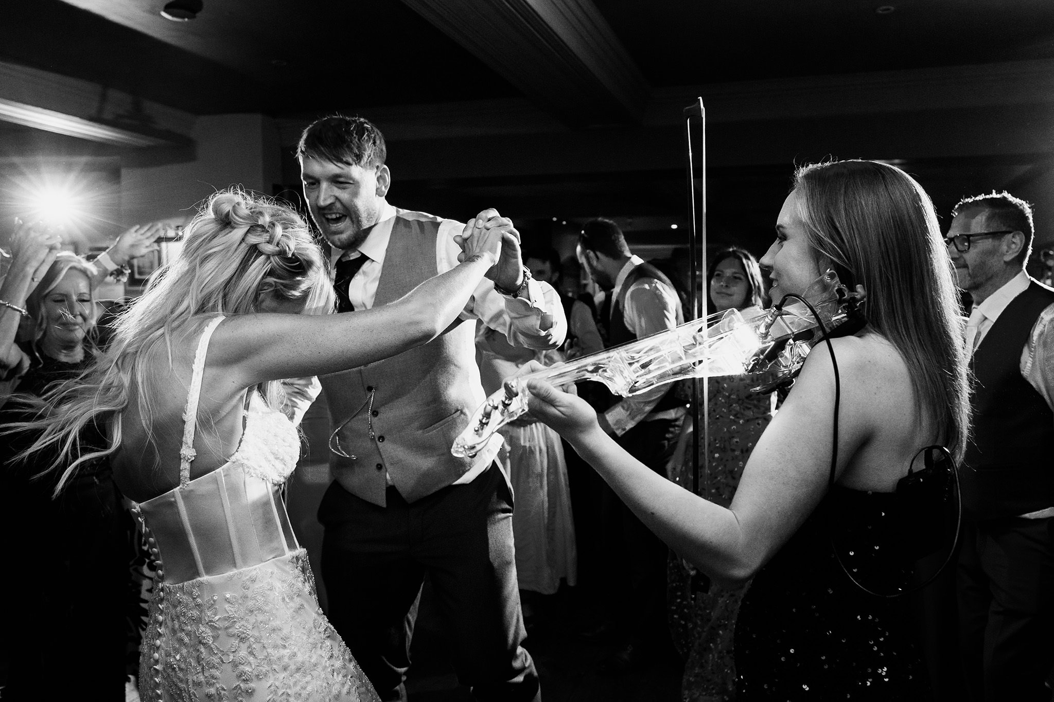 wedding party at the little fox